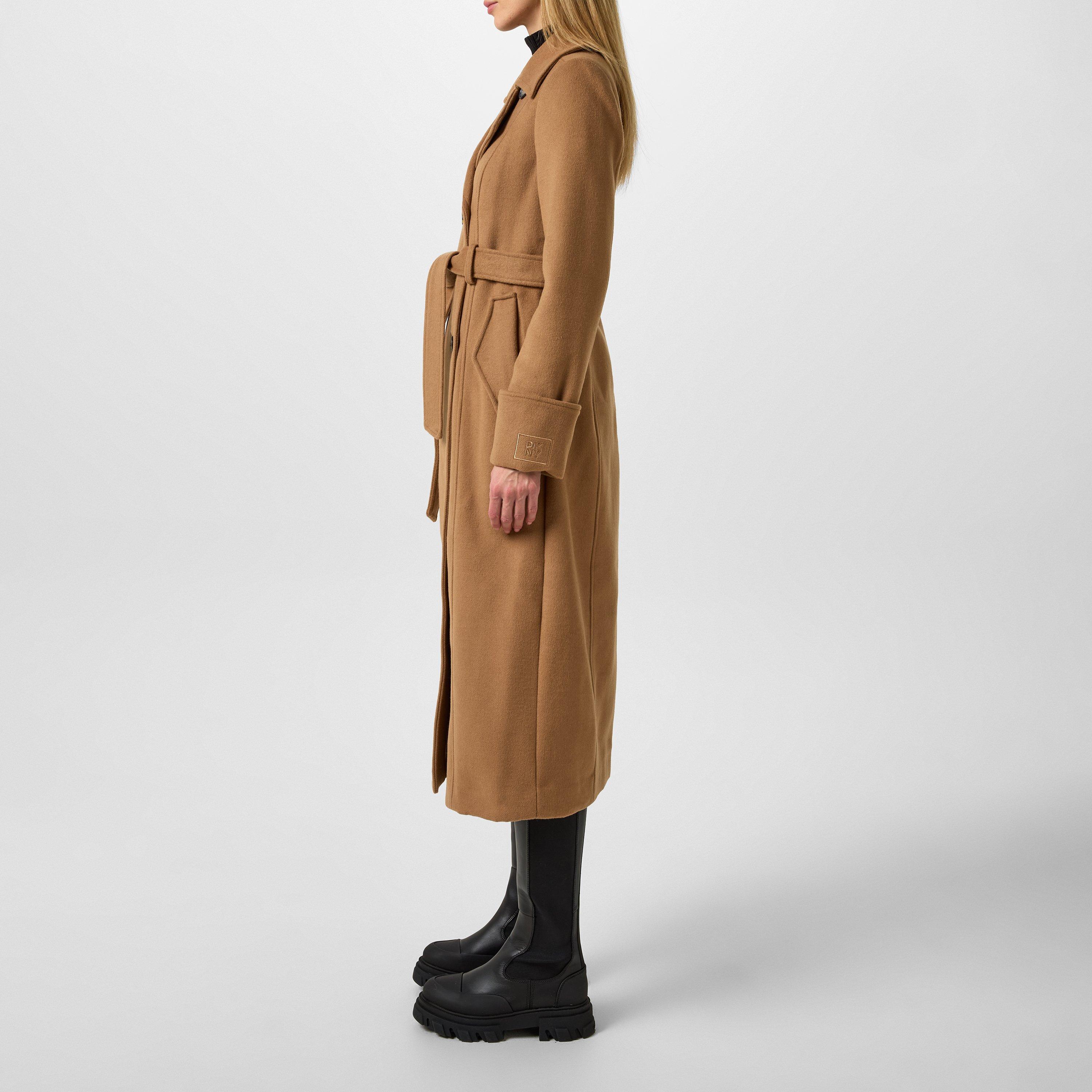 Camel - DKNY - Wool Coat - 2