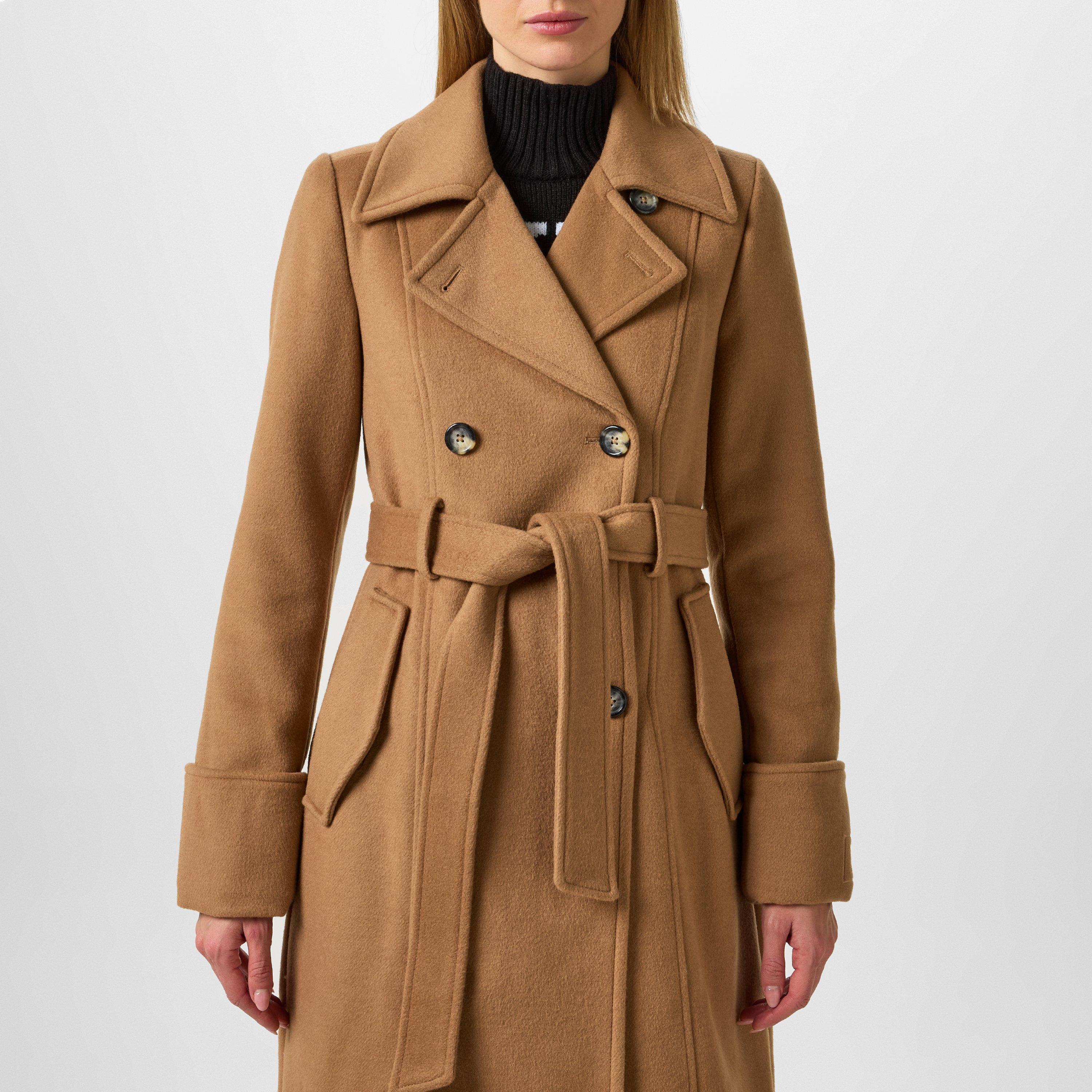 Camel - DKNY - Wool Coat - 4
