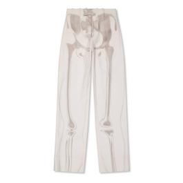 Off White Men's Body Scan Dnm Pant Skeleton Graphic Jeans
