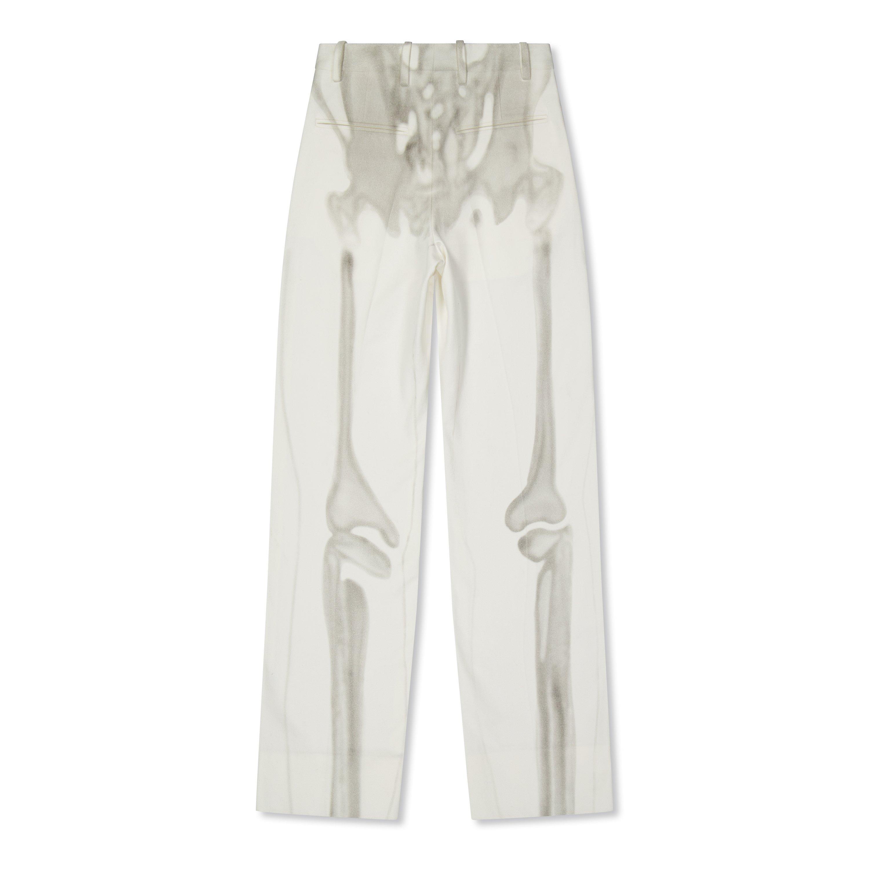 White - Off White - Men's Body Scan Dnm Pant Skeleton Graphic Jeans - 7