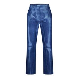 Off White Men's Body Scan Dnm Pant Skeleton Graphic Jeans