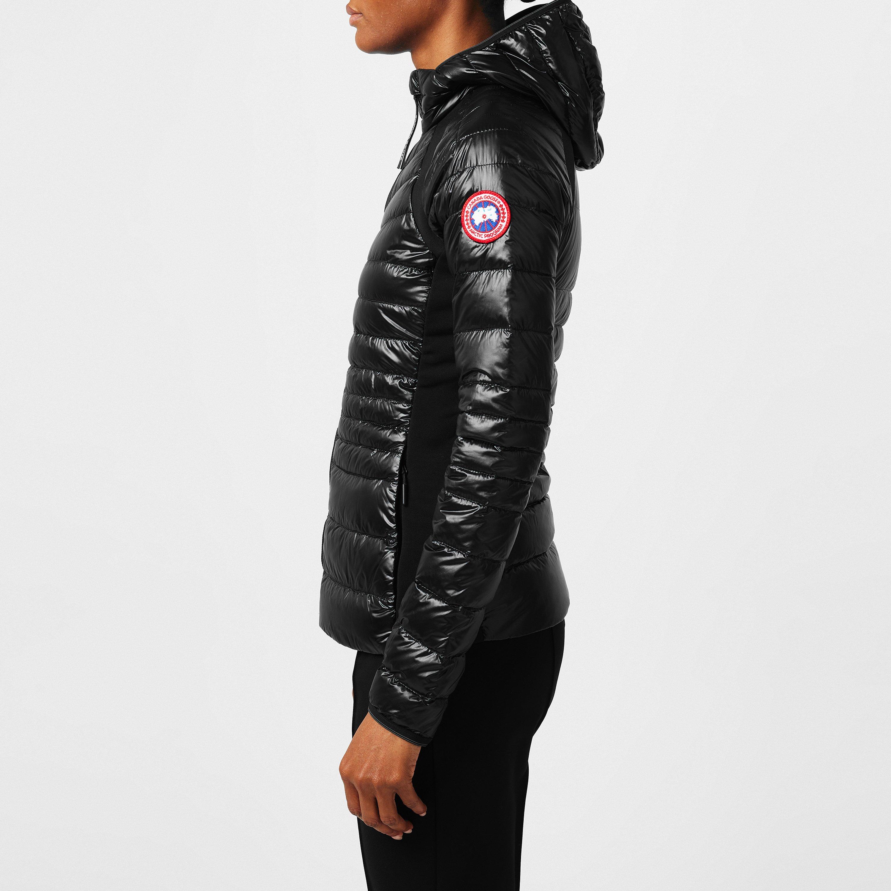 Black 61 - Canada Goose - Women's HyBridge Lite Tech Goose Down Water-Repellent Slim Fit Short Puffer Jacket - 5
