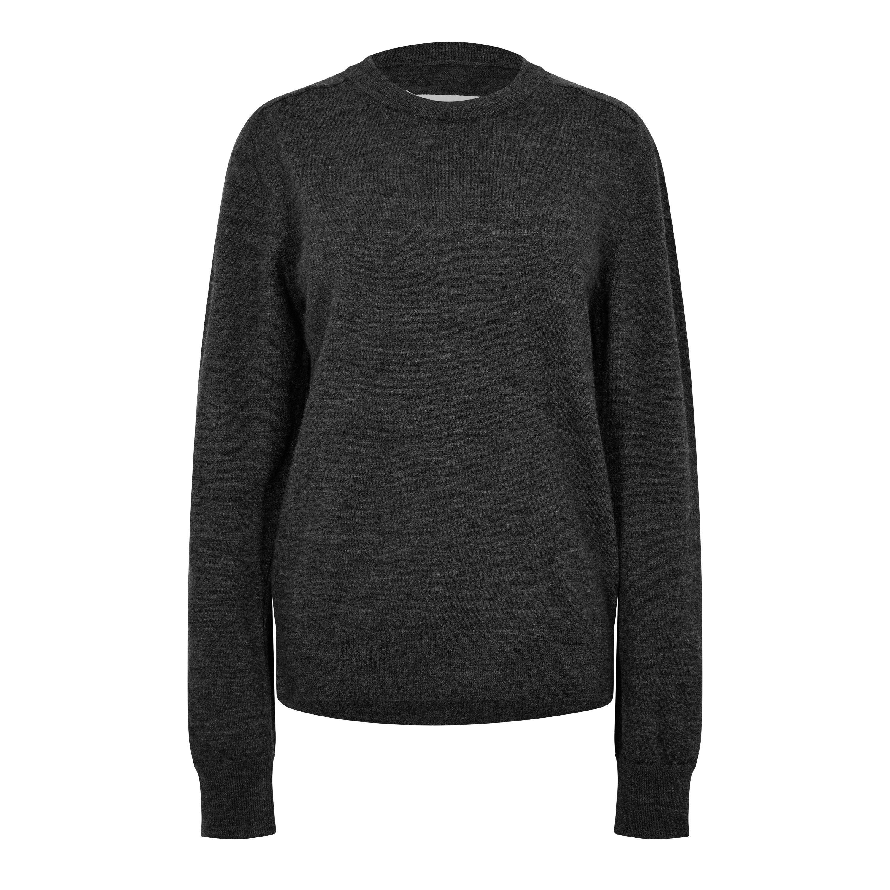 Charcoal - Maison Margiela - Knitted Sweatshirt - 5