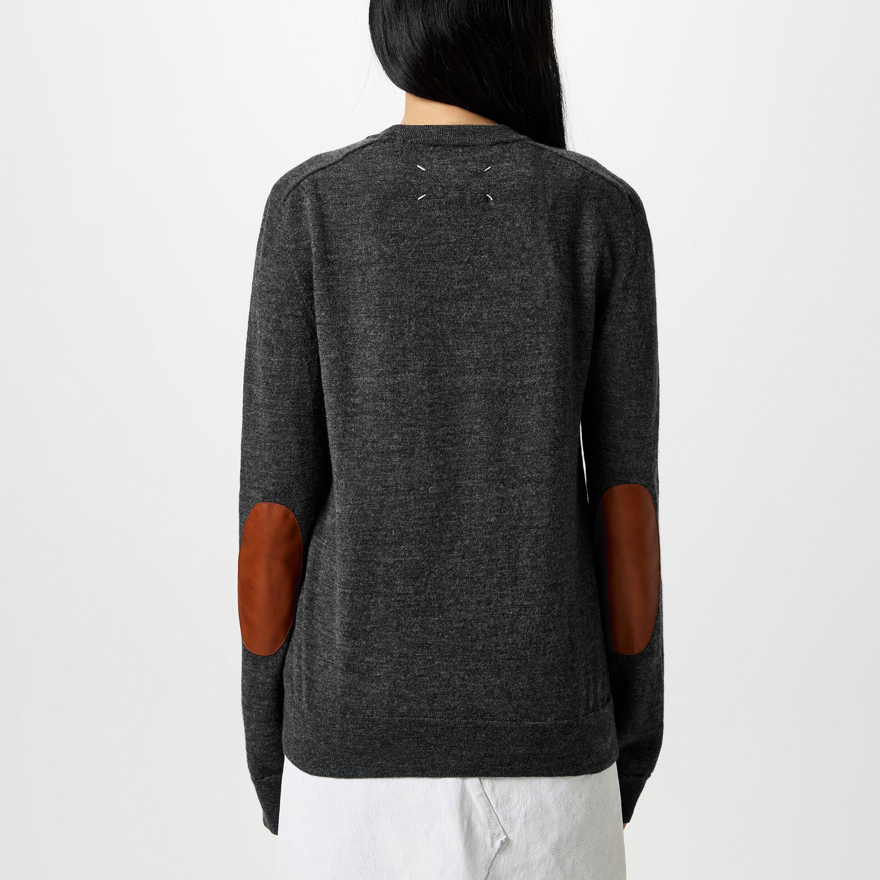 Charcoal - Maison Margiela - Knitted Sweatshirt - 3