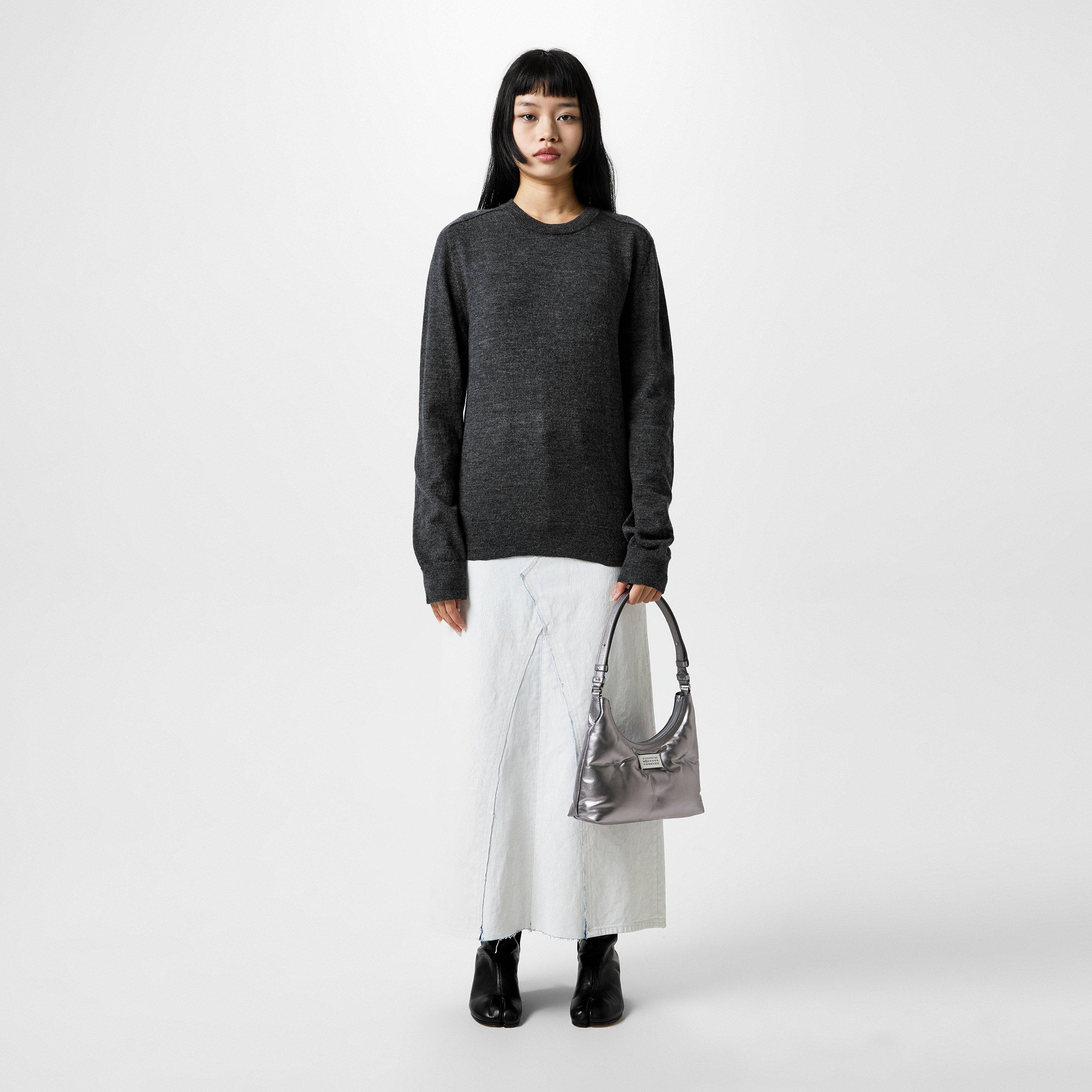Charcoal - Maison Margiela - Knitted Sweatshirt - 4