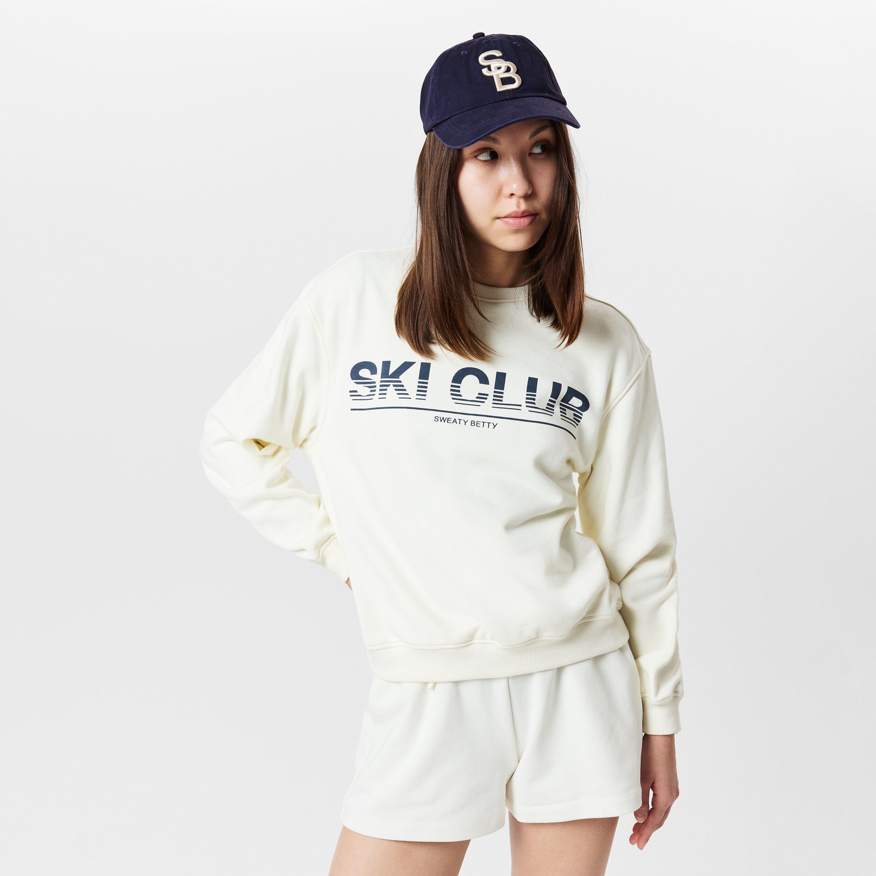 studio white - Sweaty Betty - Women's Ski Crew Sweatshirt - 2