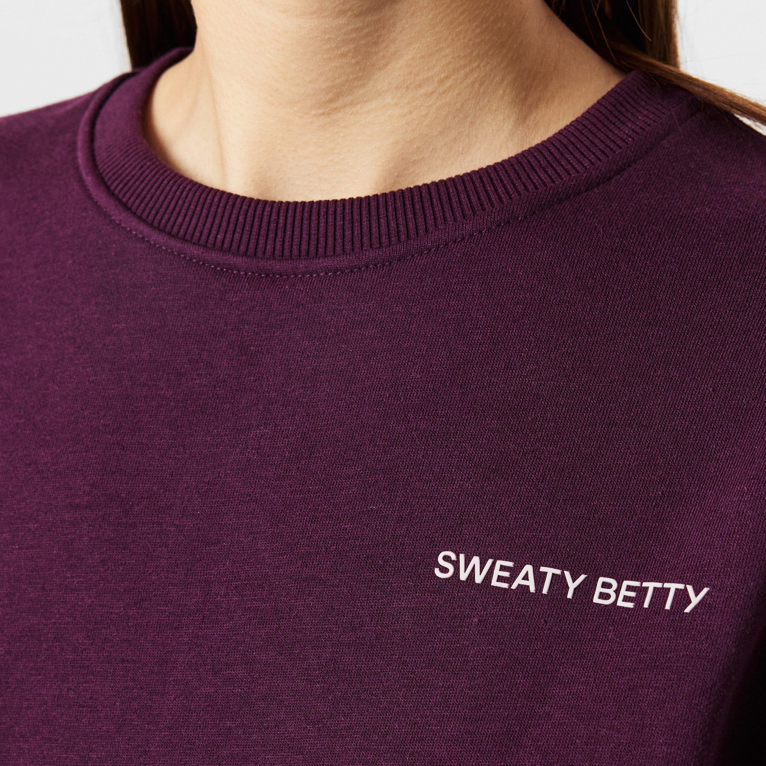 Mid Cherry - Sweaty Betty - Revive Crew Neck Sweatshirt - 4