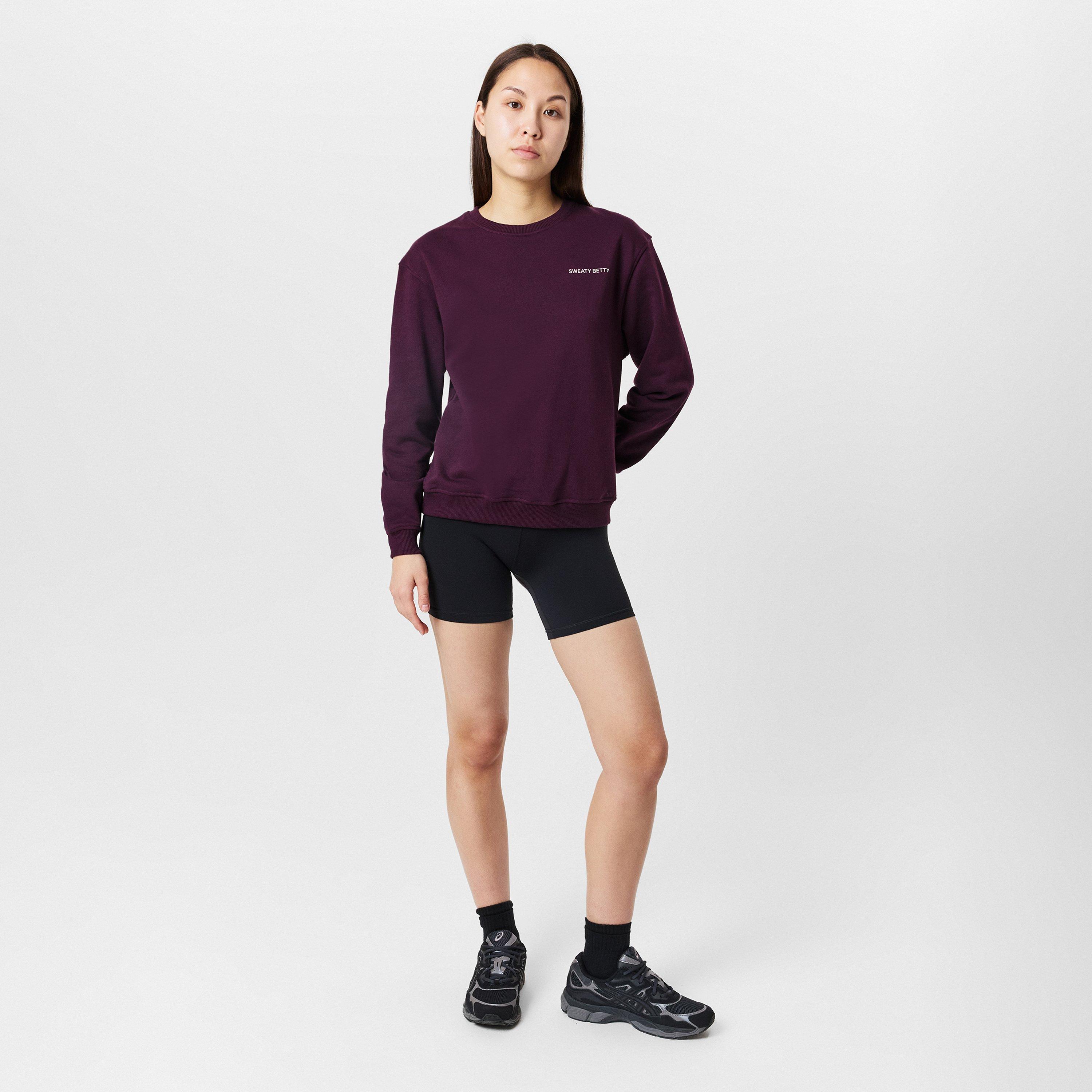 Mid Cherry - Sweaty Betty - Revive Crew Neck Sweatshirt - 5