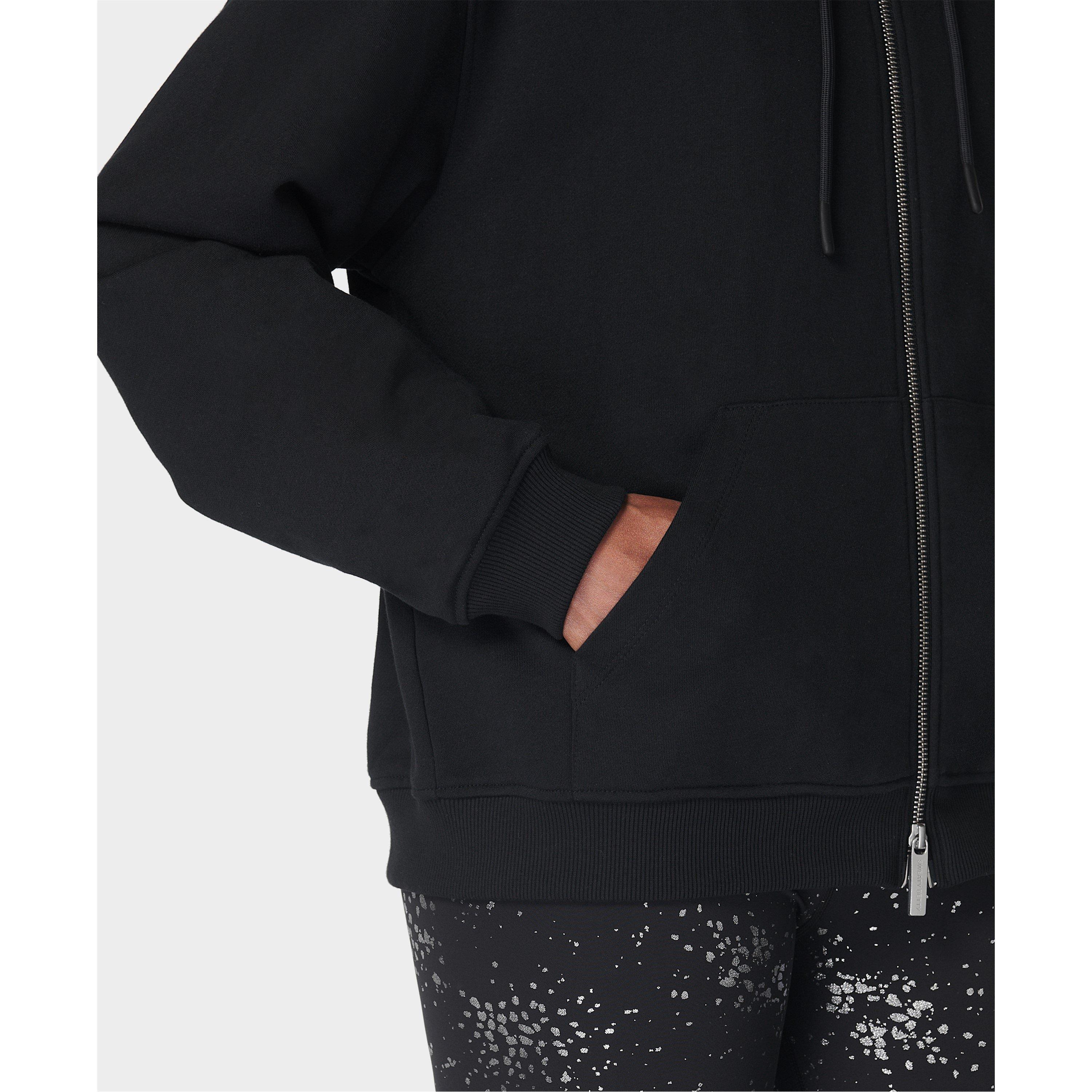 black - Sweaty Betty - Women's Revive Zip Hoodie - 2