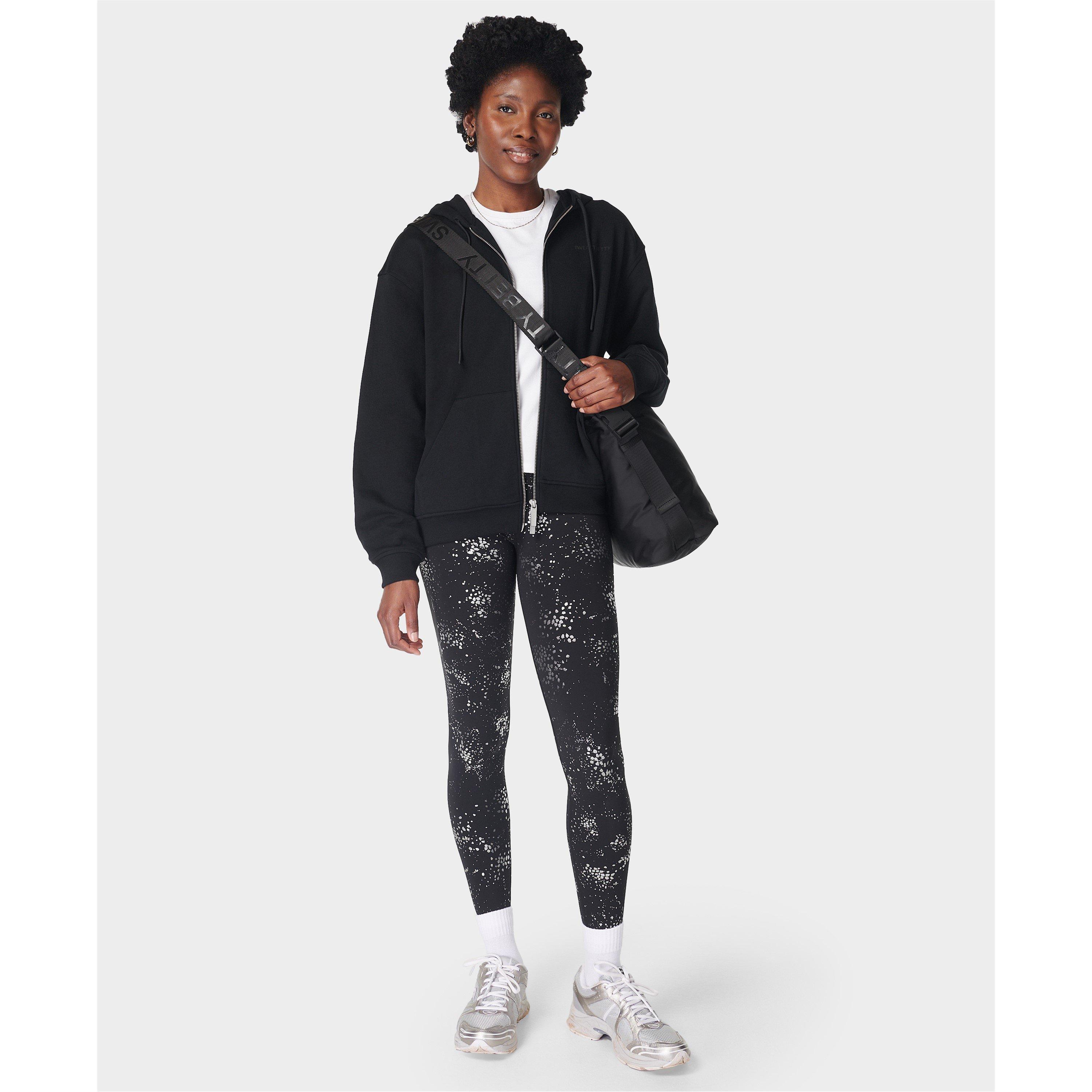 black - Sweaty Betty - Women's Revive Zip Hoodie - 4