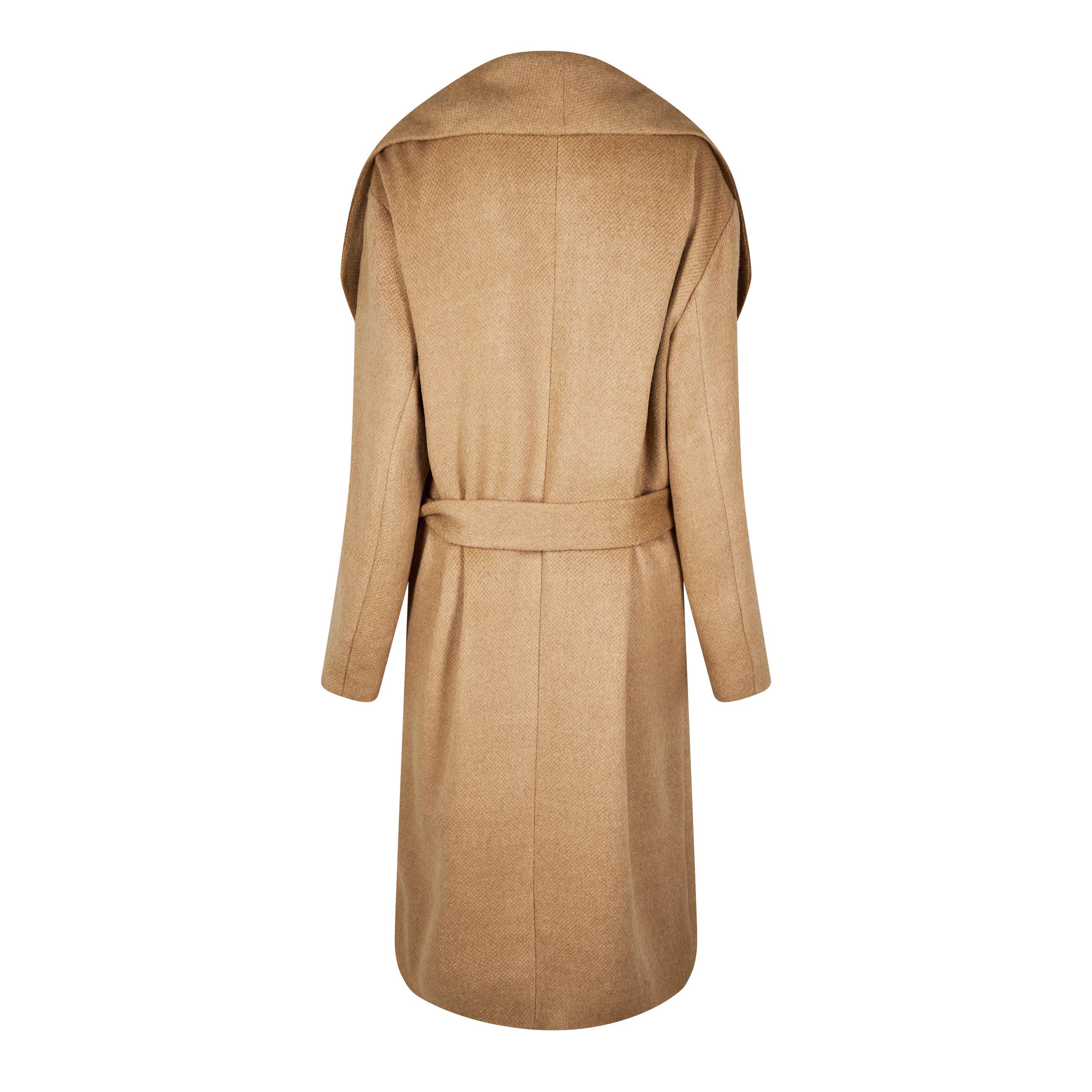 Camel 260 - Boss - Women's BOSS Caylina  Orange Knee Length Long Sleeve Overcoat - 2