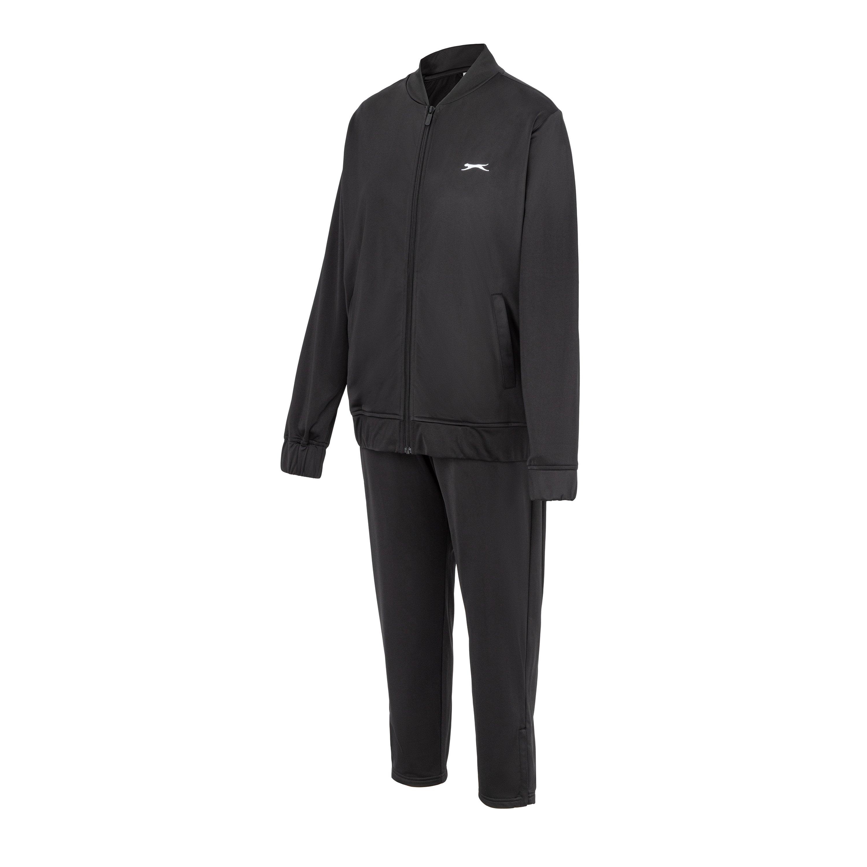 Zwart - Slazenger - Slaz Bomber Tracksuit Top - 3