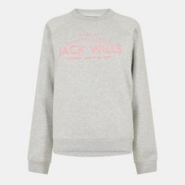 Jack Wills JW Hunston Graphic Crew Neck Sweatshirt