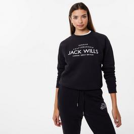 Jack Wills JW Hunston Graphic Crew Neck Sweatshirt