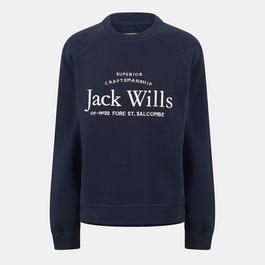 Jack Wills Hunston Graphic Crew Neck Sweatshirt