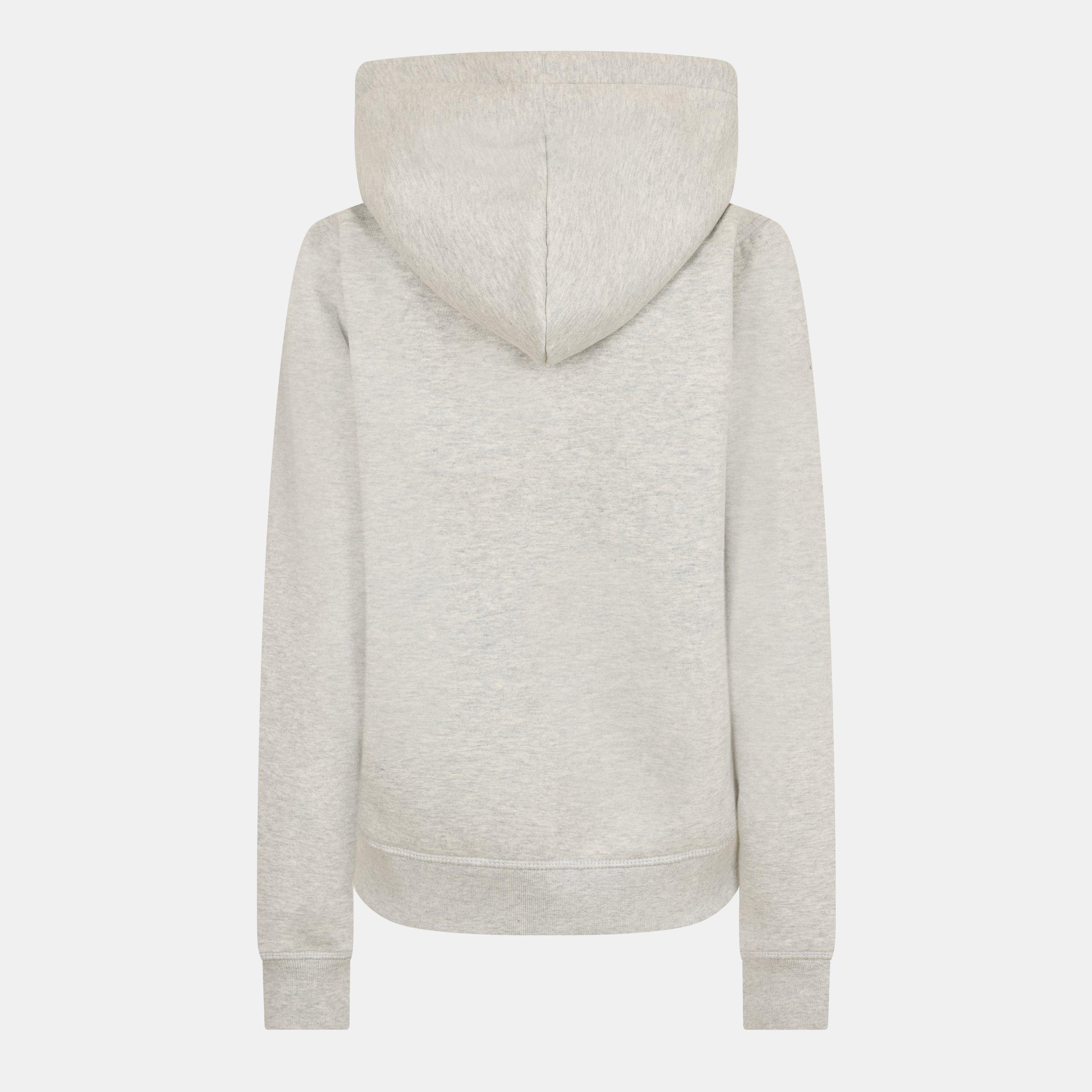 Grey Marl - Jack Wills - Hunston Logo Zip Hoodie - 2