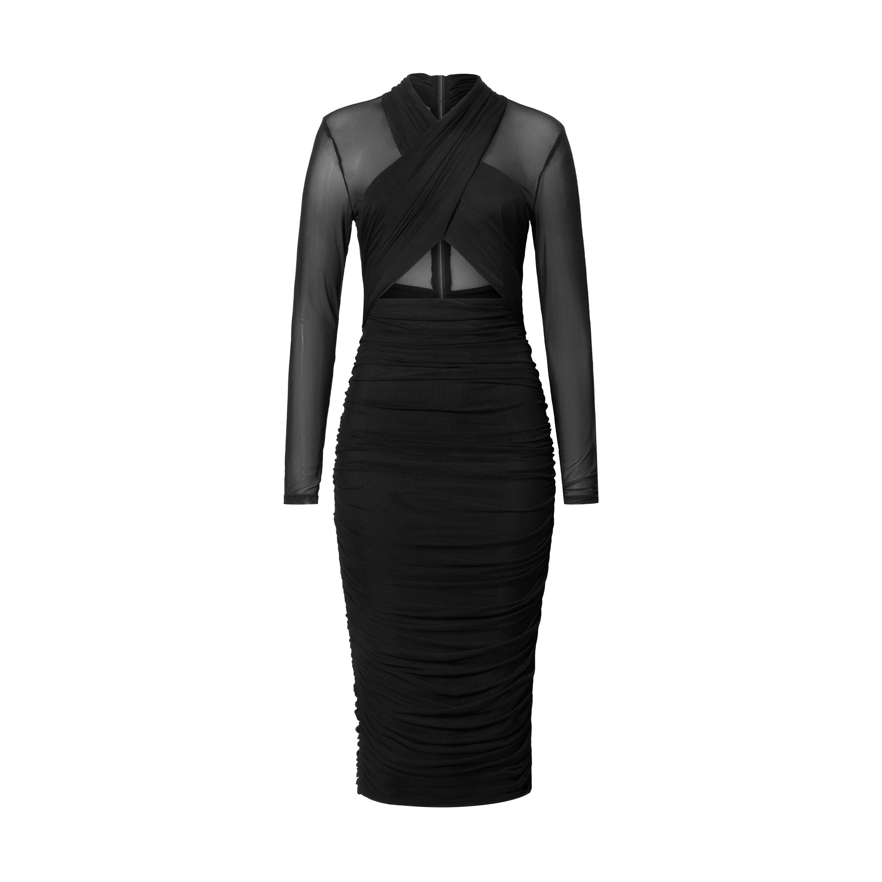 Black - Bardot - Aliyah Dress - 5