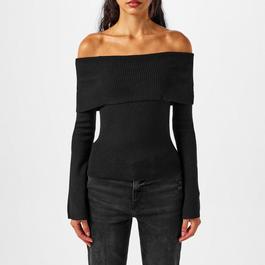 Pretty Lavish Soreya Bardot Knit Top