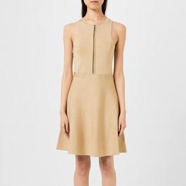 MICHAEL Michael Kors Metallic Flare Dress