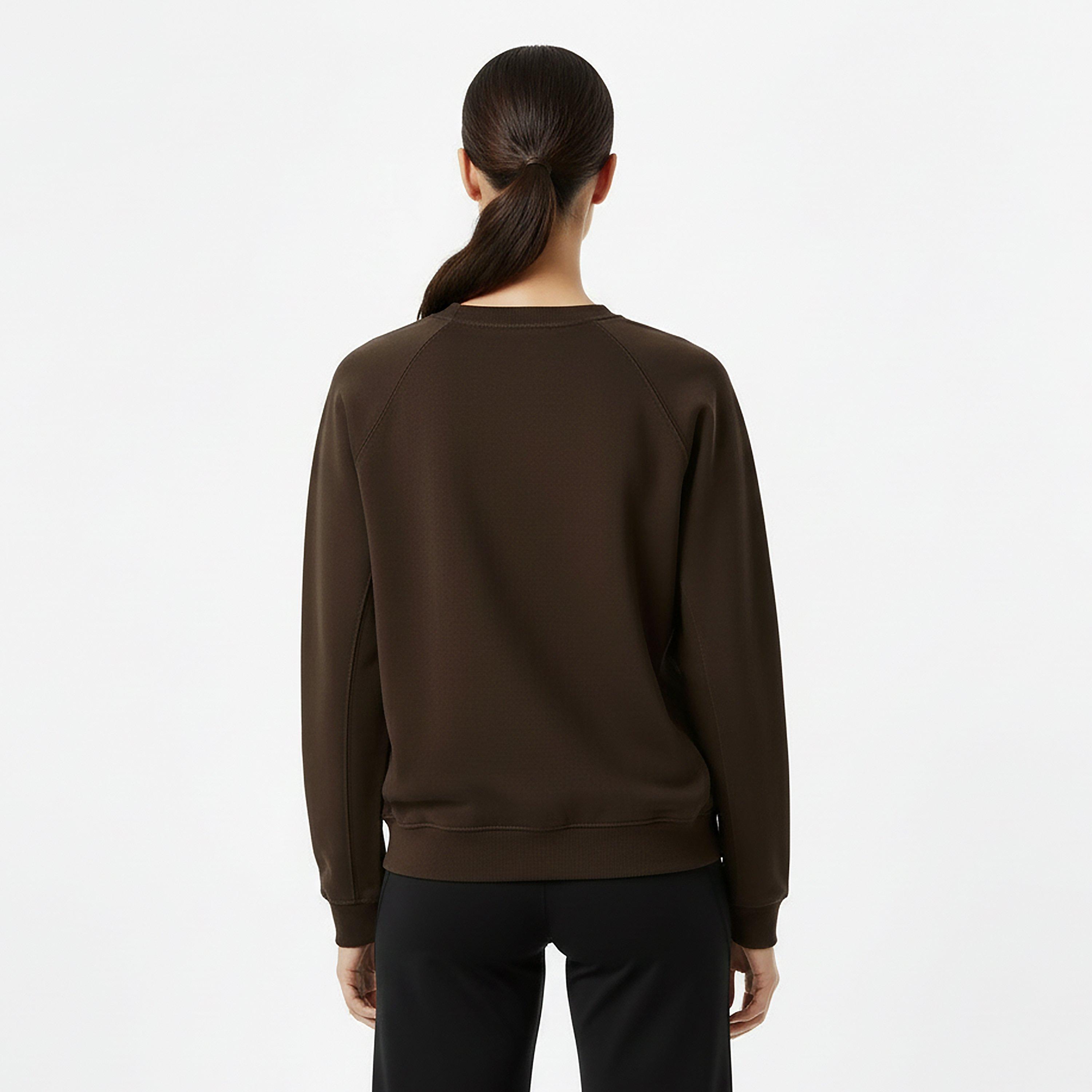 Brown - USA Pro - Oversized Crew Sweatshirt - 4
