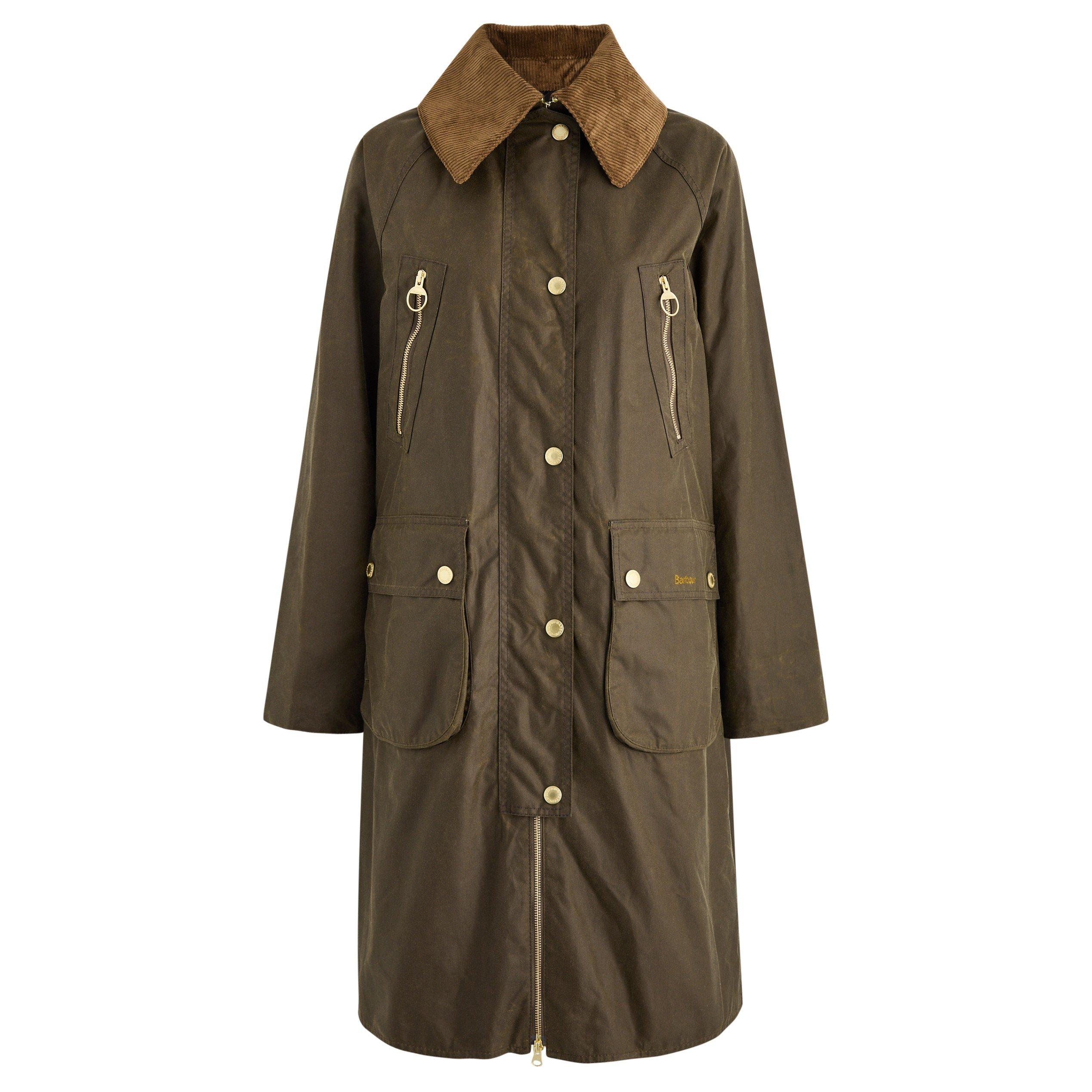 BROWN - Barbour - C EBBERSTON LONGLINE WAX