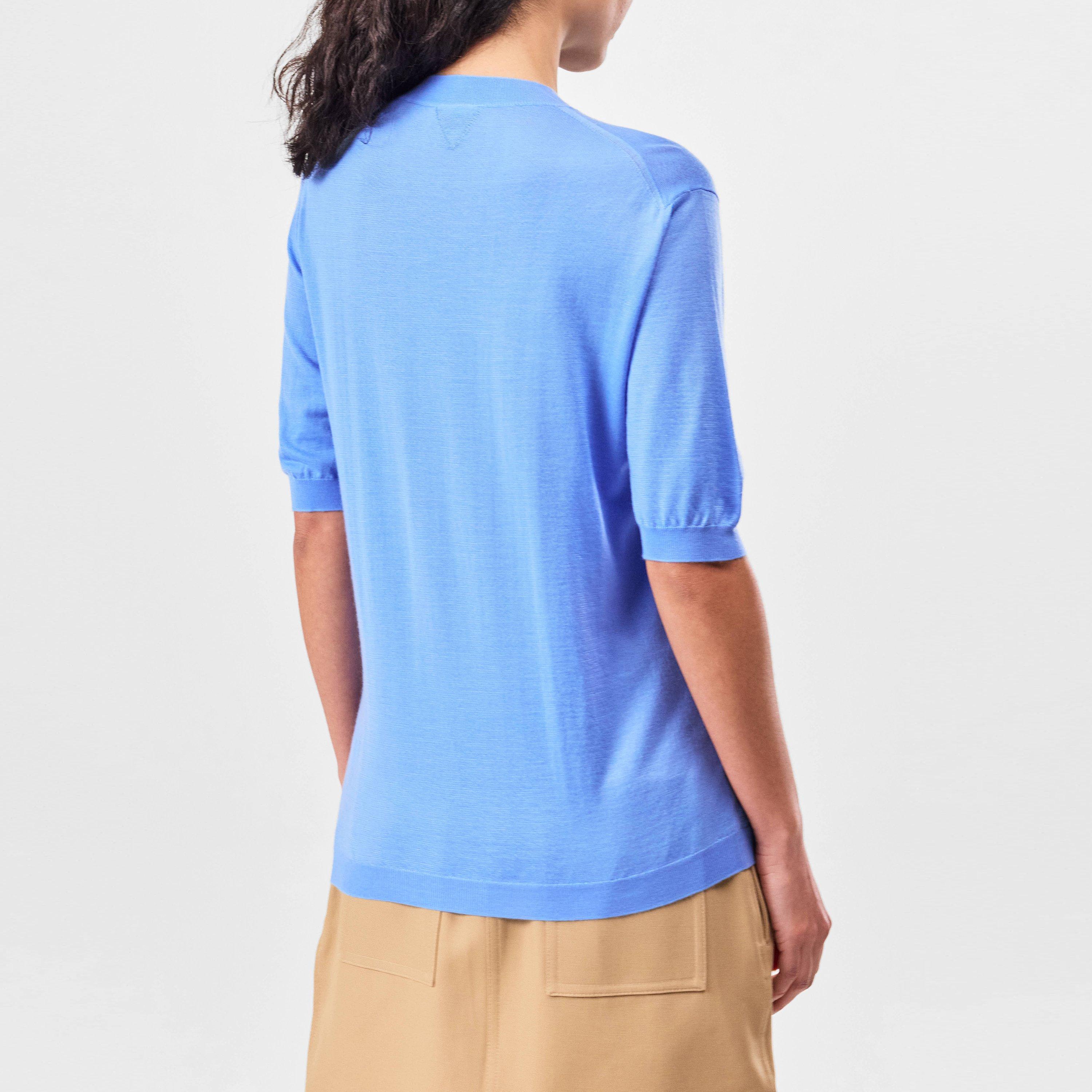 Admiral - Bottega Veneta - Light Fine Cashmere T-Shirt - 4