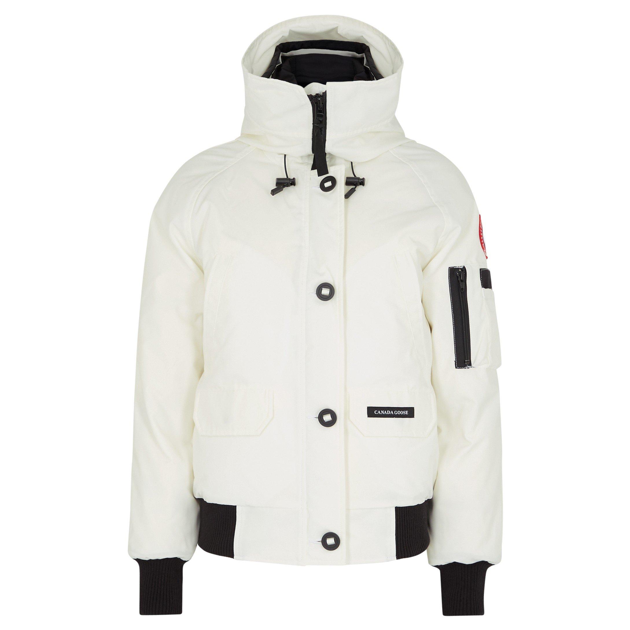 WHITE - Canada Goose - Women's Chilliwack Down Bomber Jacket - 1