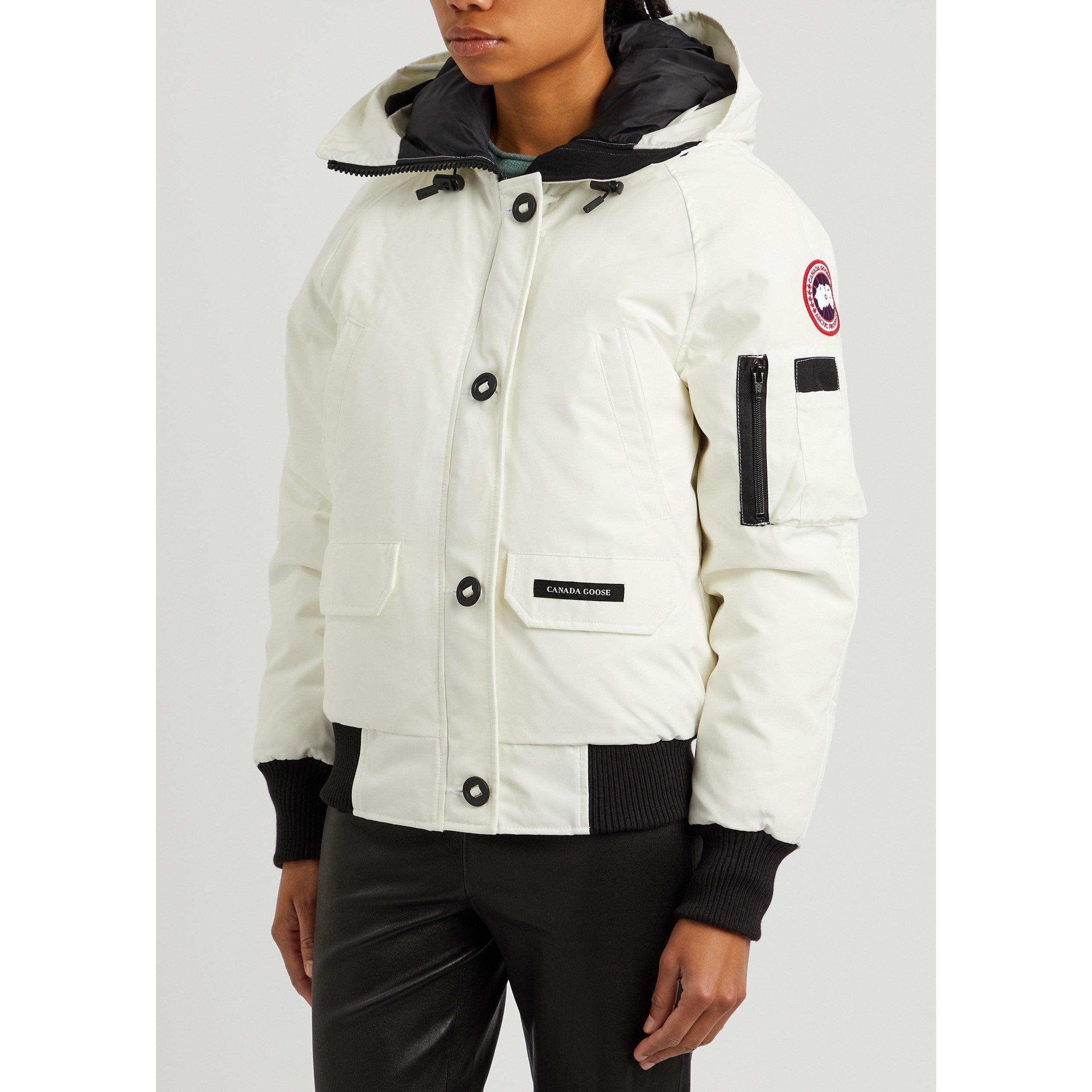 WHITE - Canada Goose - Women's Chilliwack Down Bomber Jacket - 2