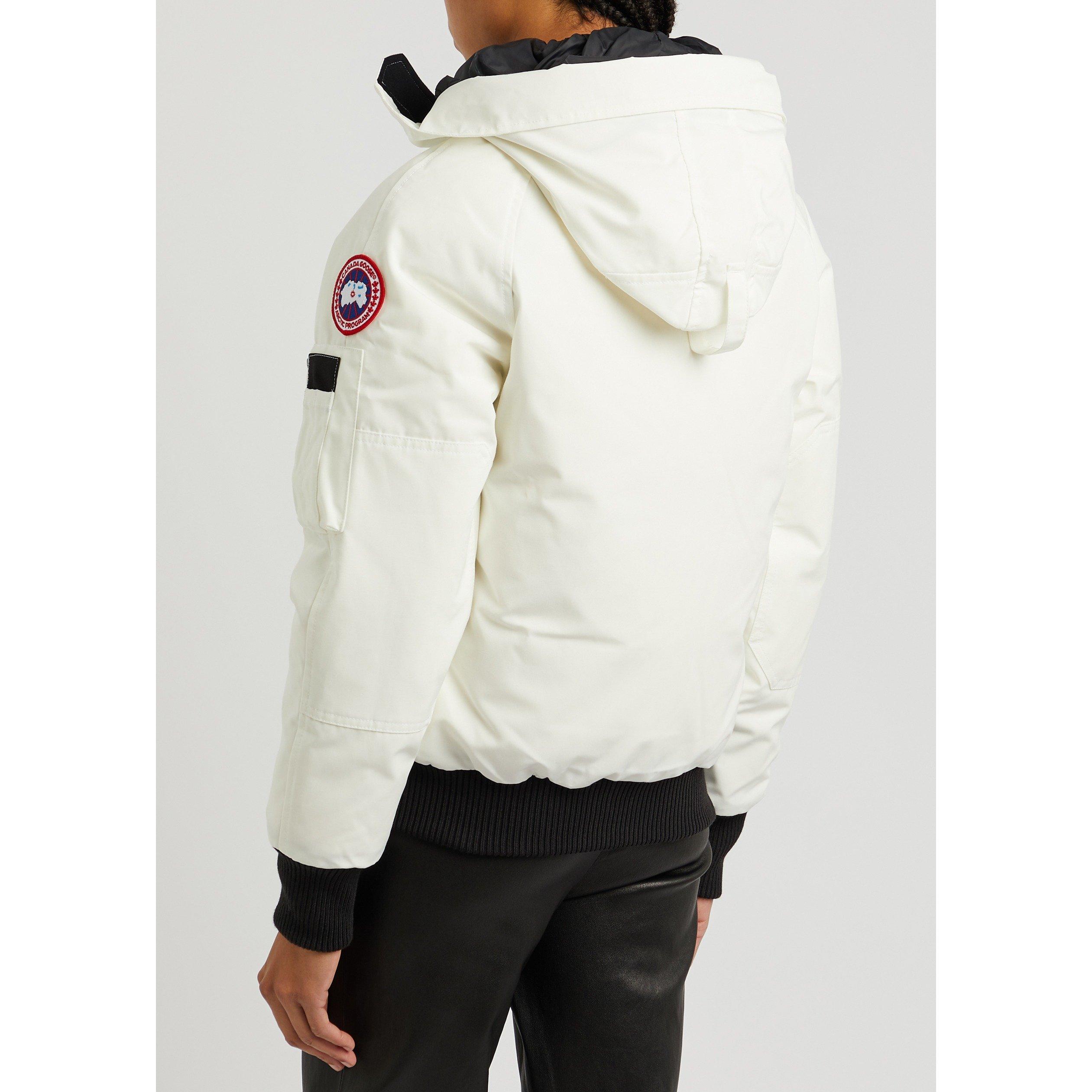 WHITE - Canada Goose - Women's Chilliwack Down Bomber Jacket - 3