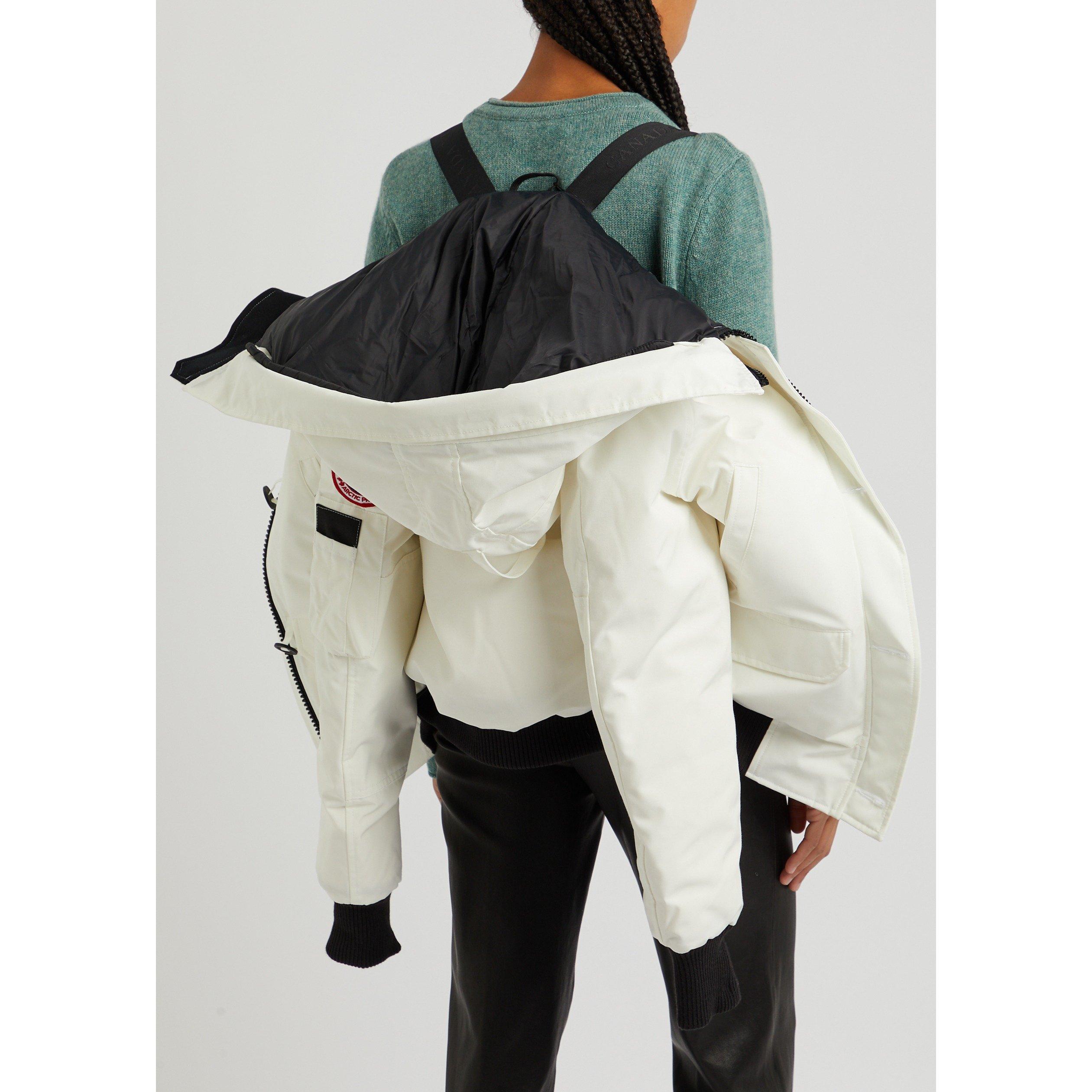 WHITE - Canada Goose - Women's Chilliwack Down Bomber Jacket - 5