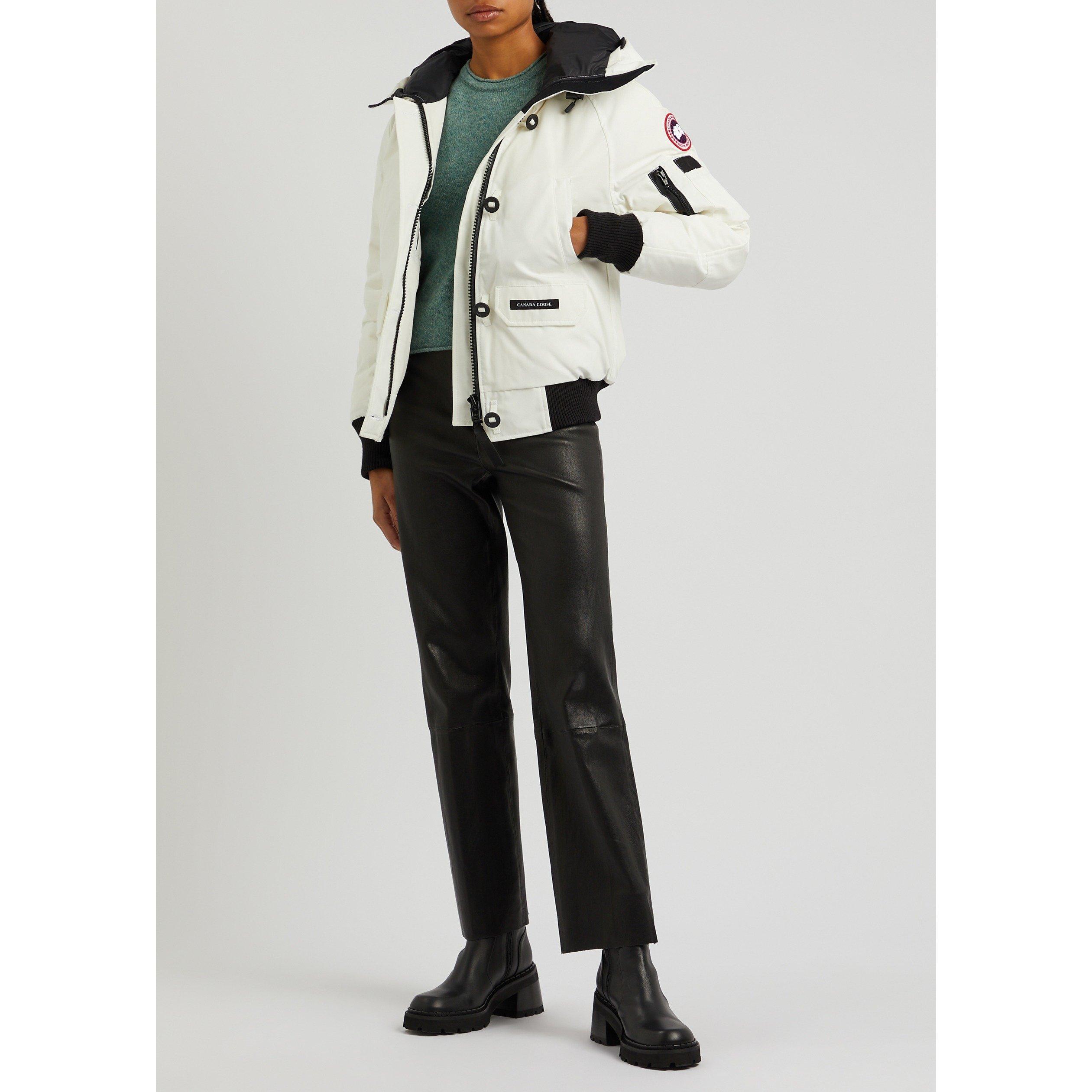 WHITE - Canada Goose - Women's Chilliwack Down Bomber Jacket - 6