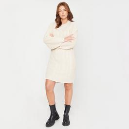 Be You BeYou Cable Knitted Dress Womens