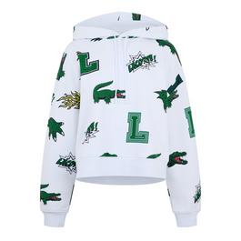 Lacoste All Over Print Hoodie