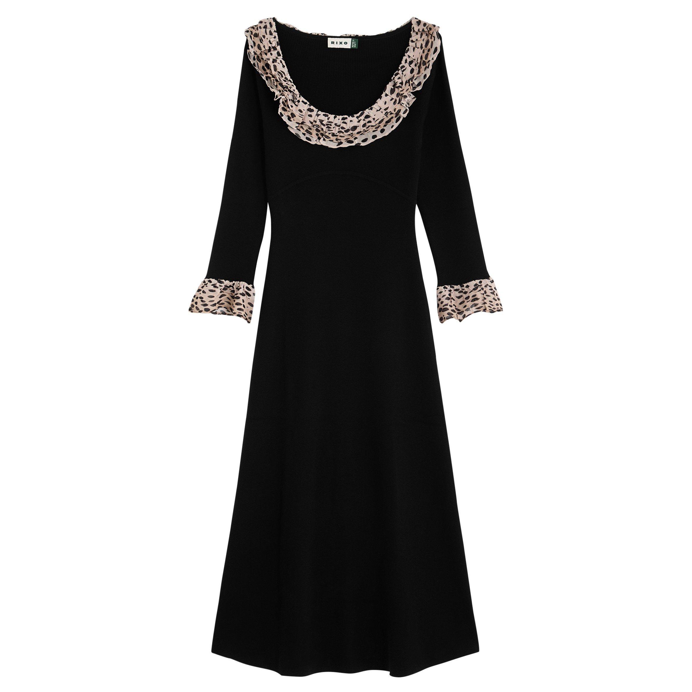 BLACK - RIXO - LD Mika Dress