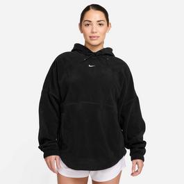 Nike Logo Fleece Hoodie Womens