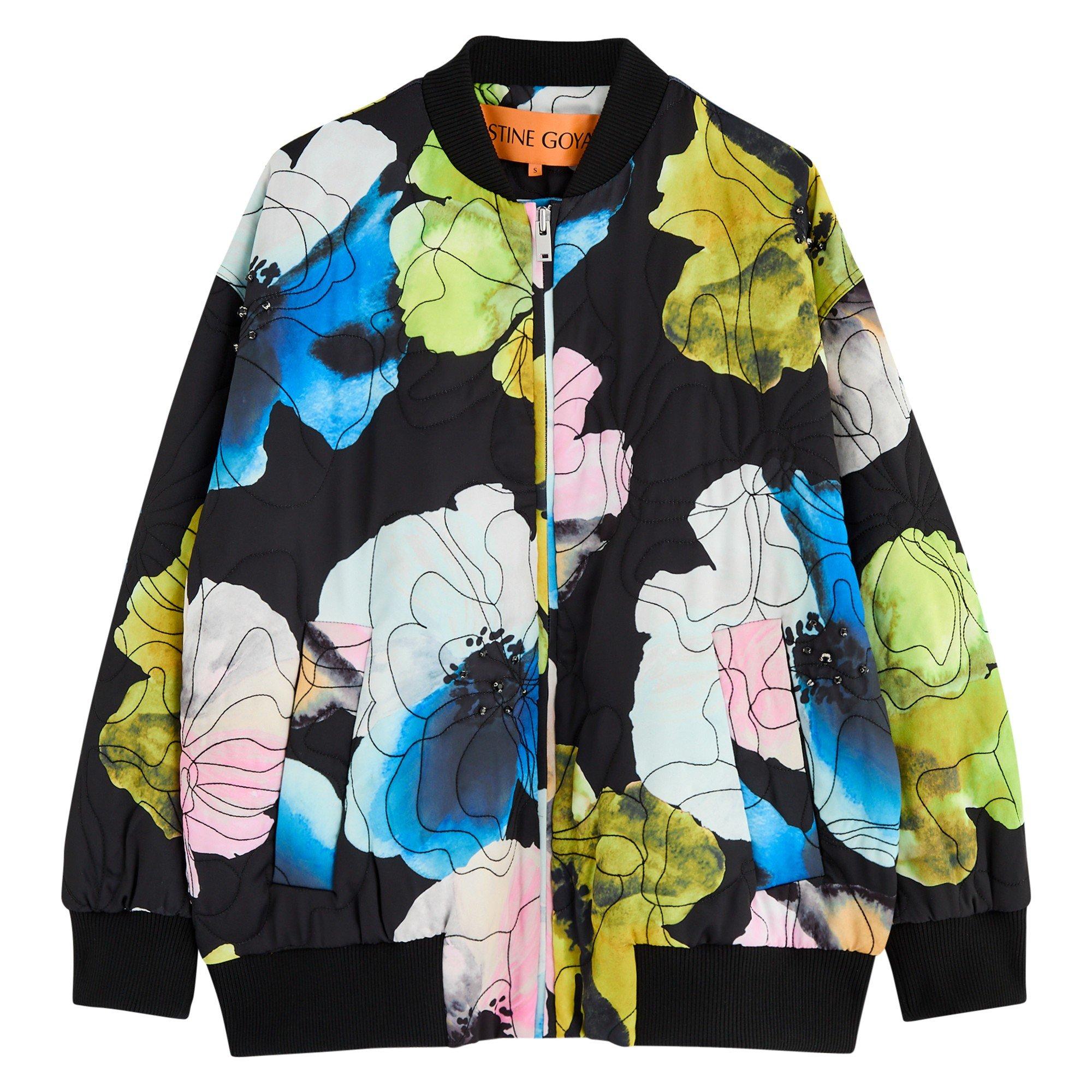 MULTICOLOURED 1 - Stine Goya - J LS BLOOM BOMBER JACKET