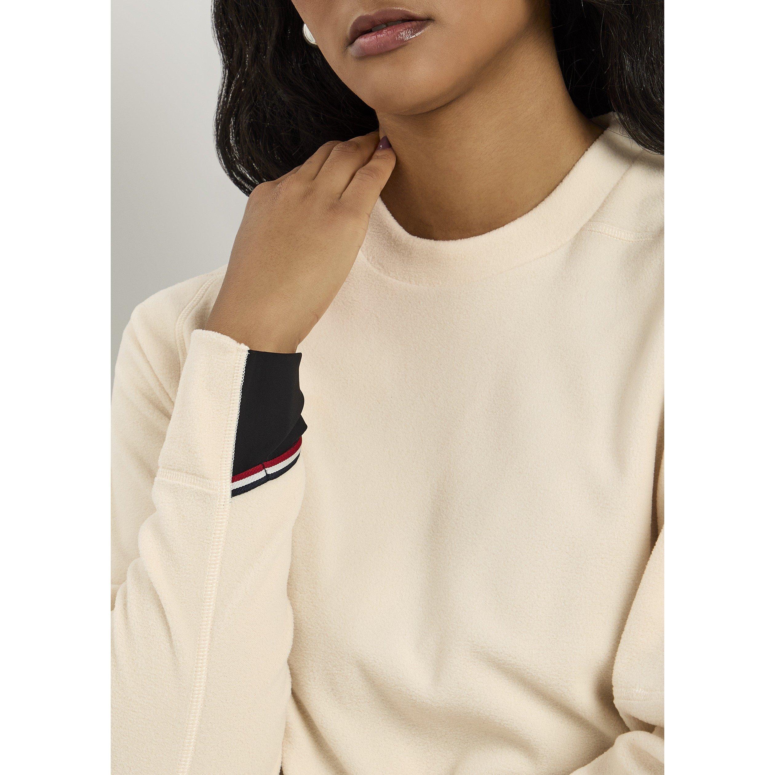 CREAM - Moncler - Women's Crew-Neck Sweatshirt - 4