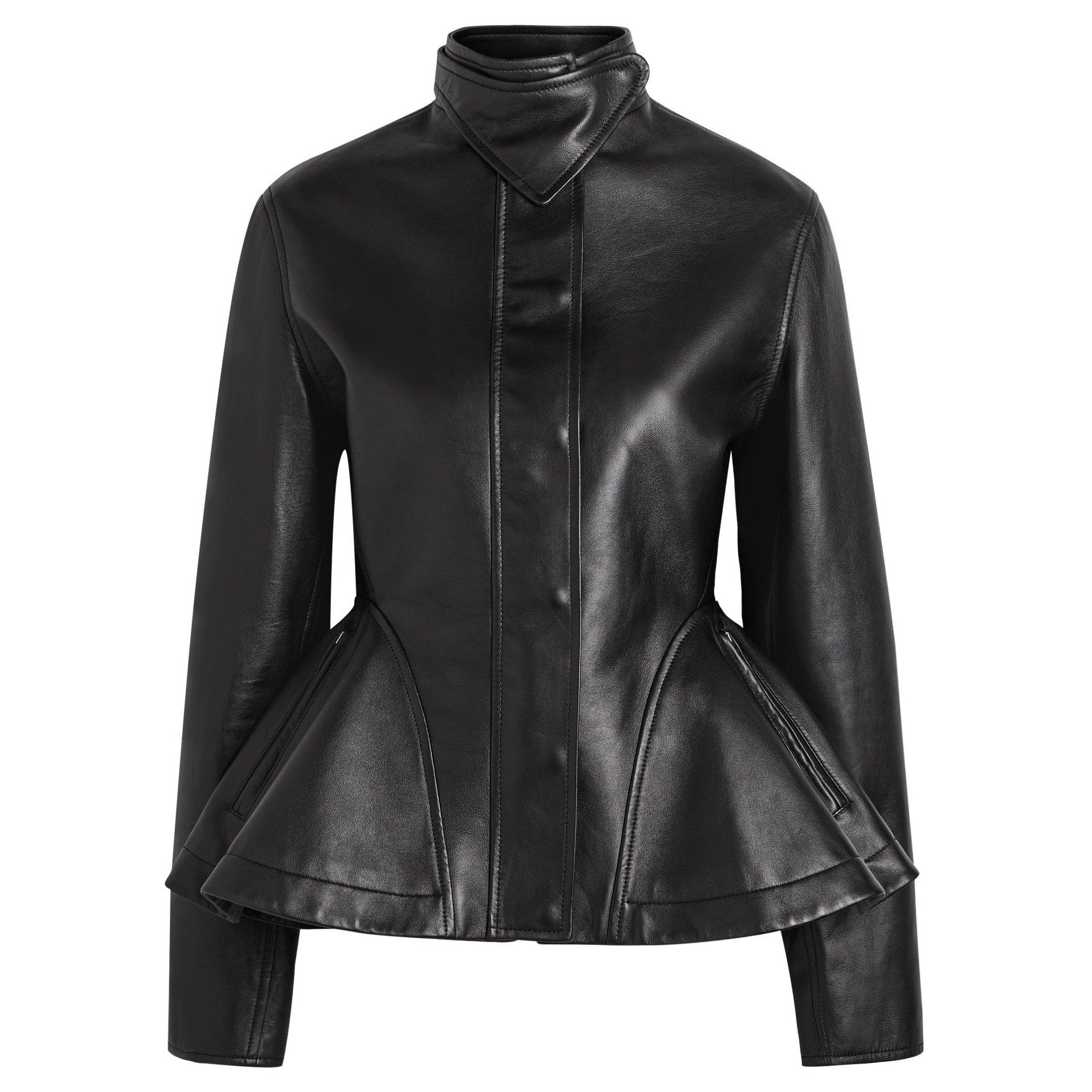 BLACK - Alaia - PEPLUM JACKET - 1