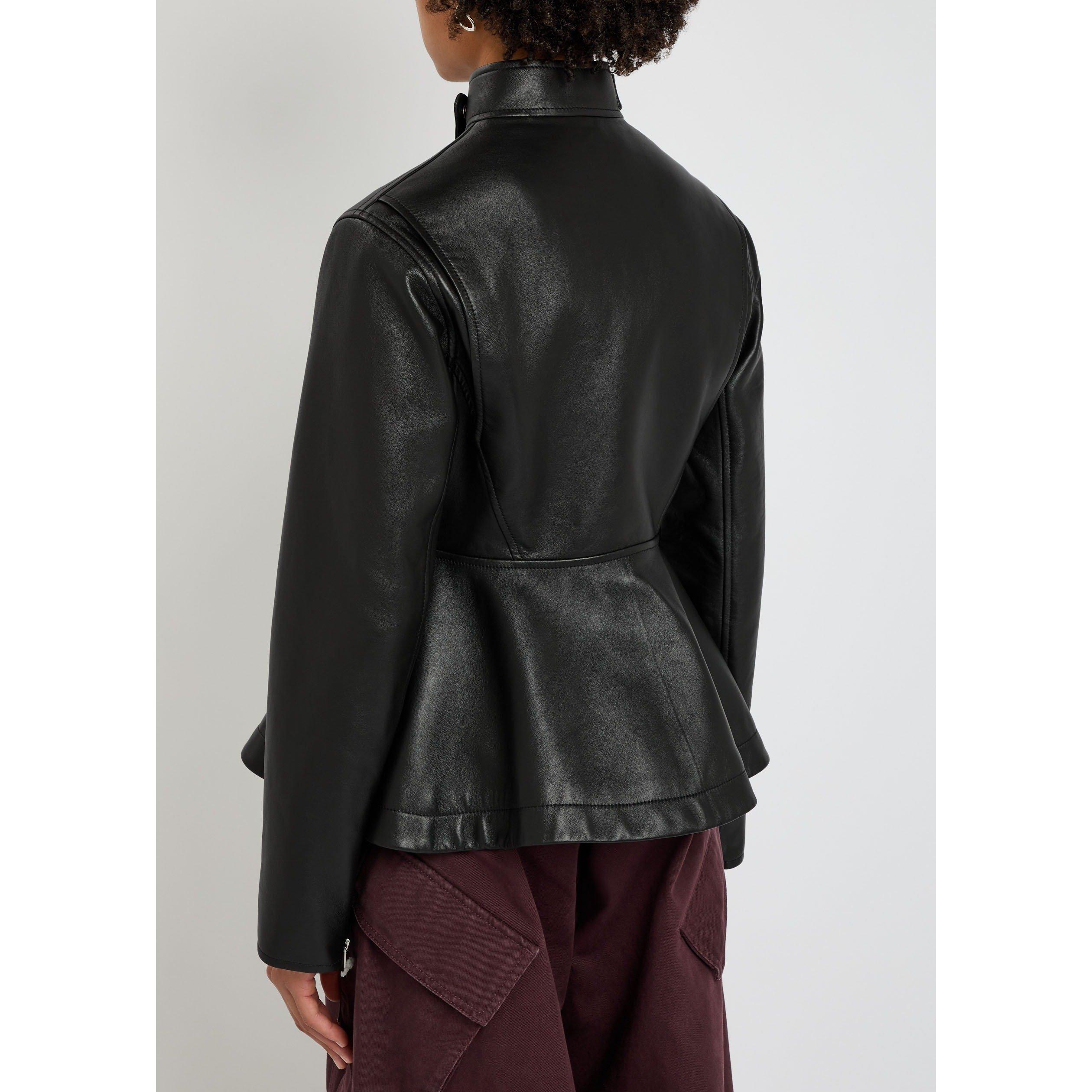 BLACK - Alaia - PEPLUM JACKET - 3