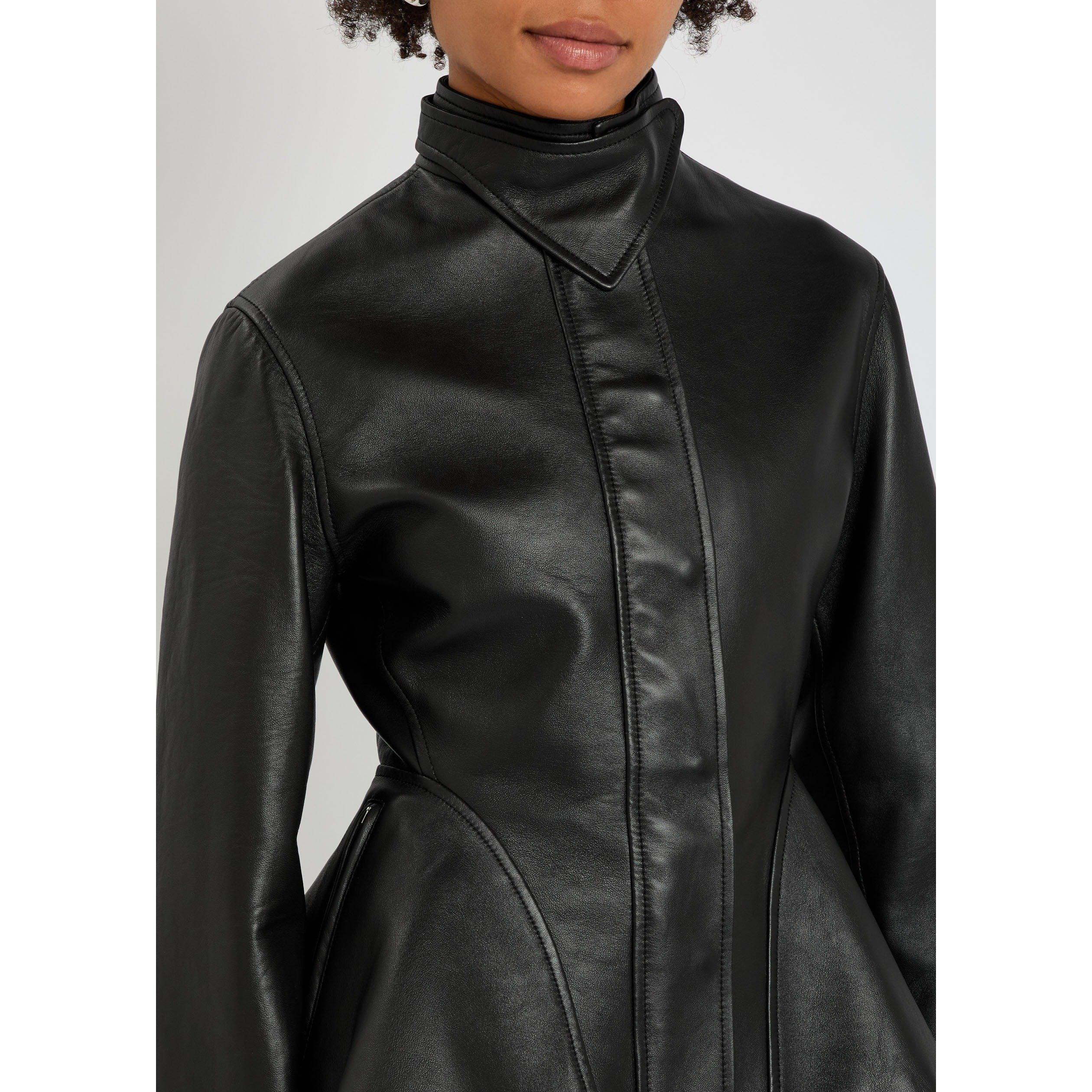 BLACK - Alaia - PEPLUM JACKET - 4