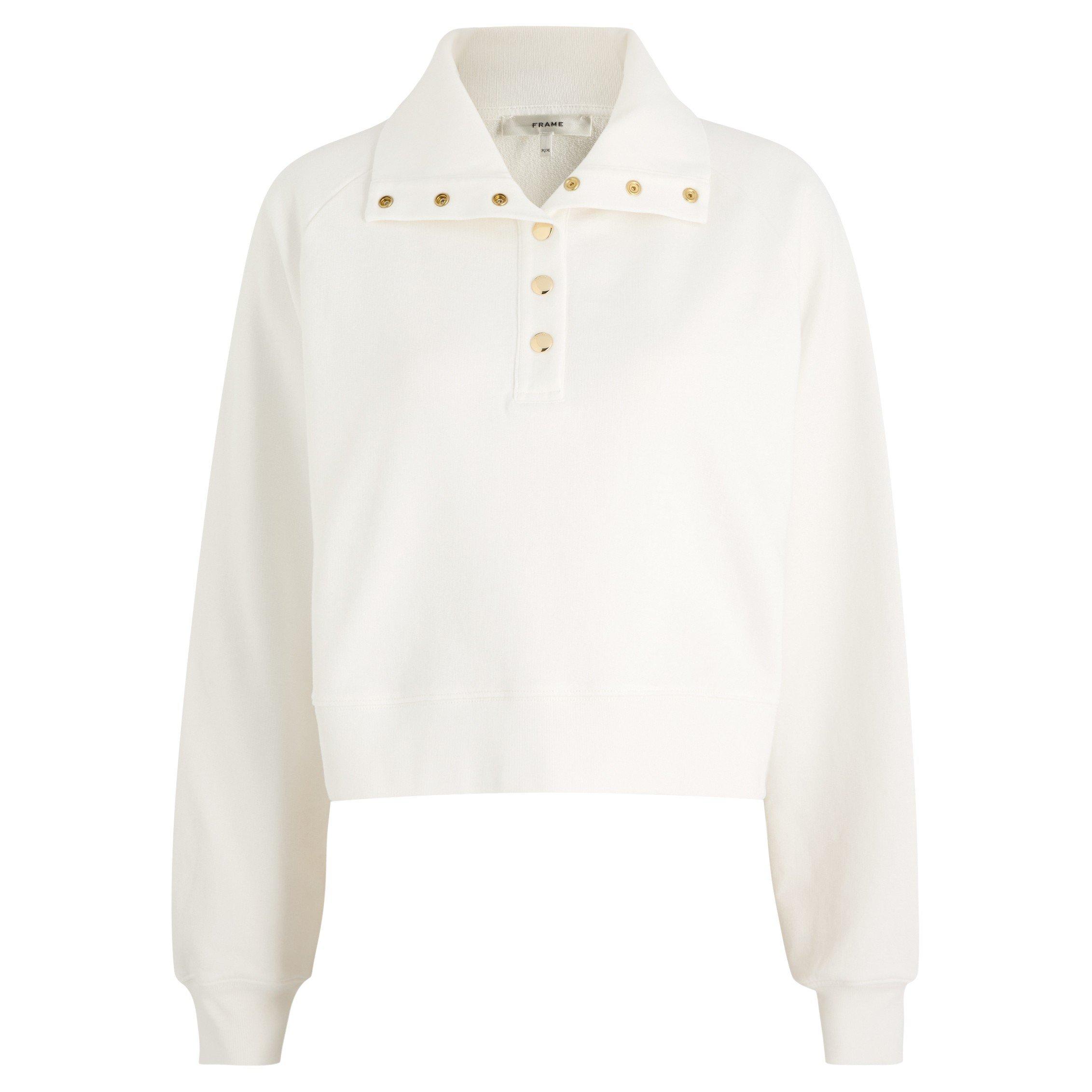 CREAM - Frame Denim - THE COACH SWEATSHIRT