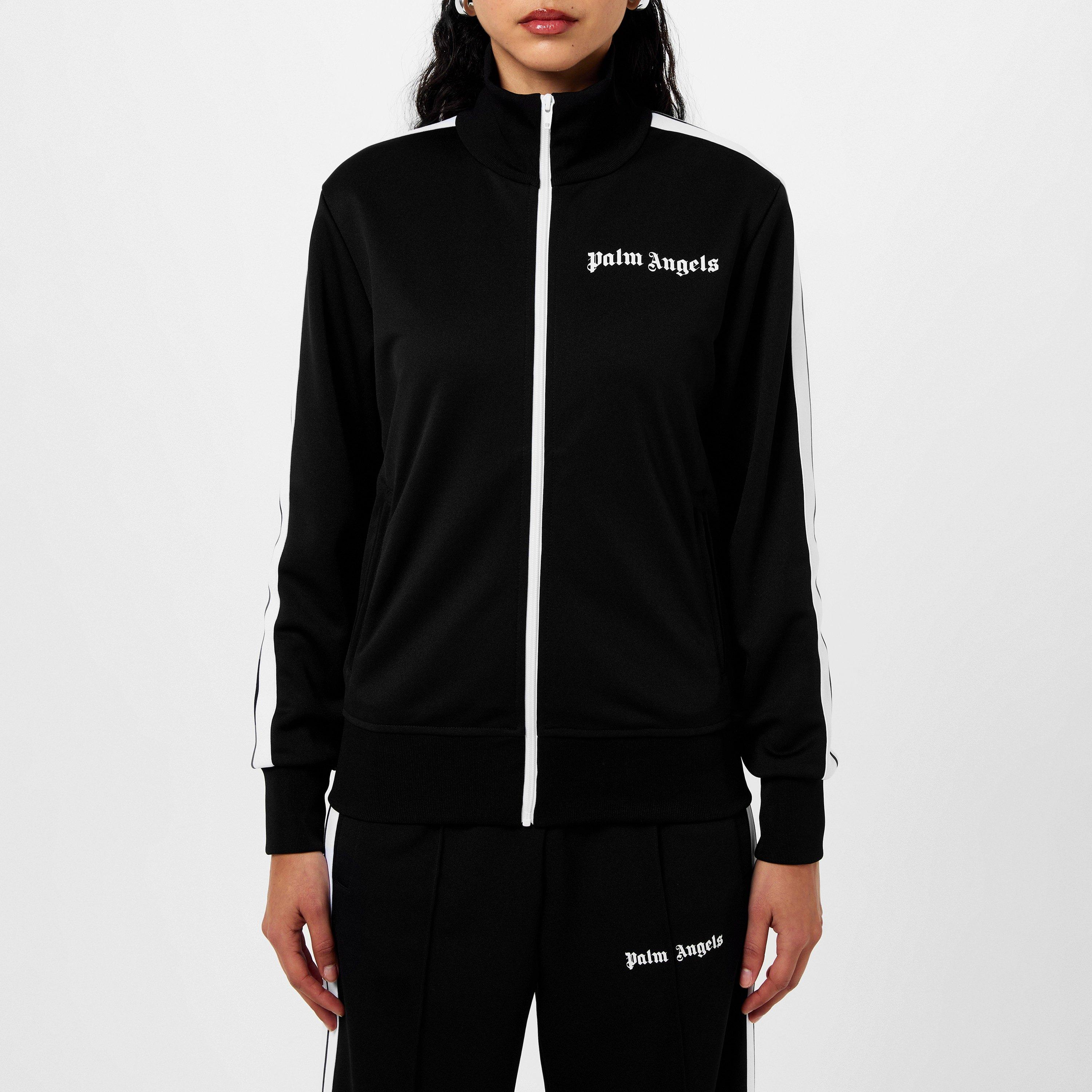 Black/Wht 1001 - Palm Angels - Track Zip Jacket - 1