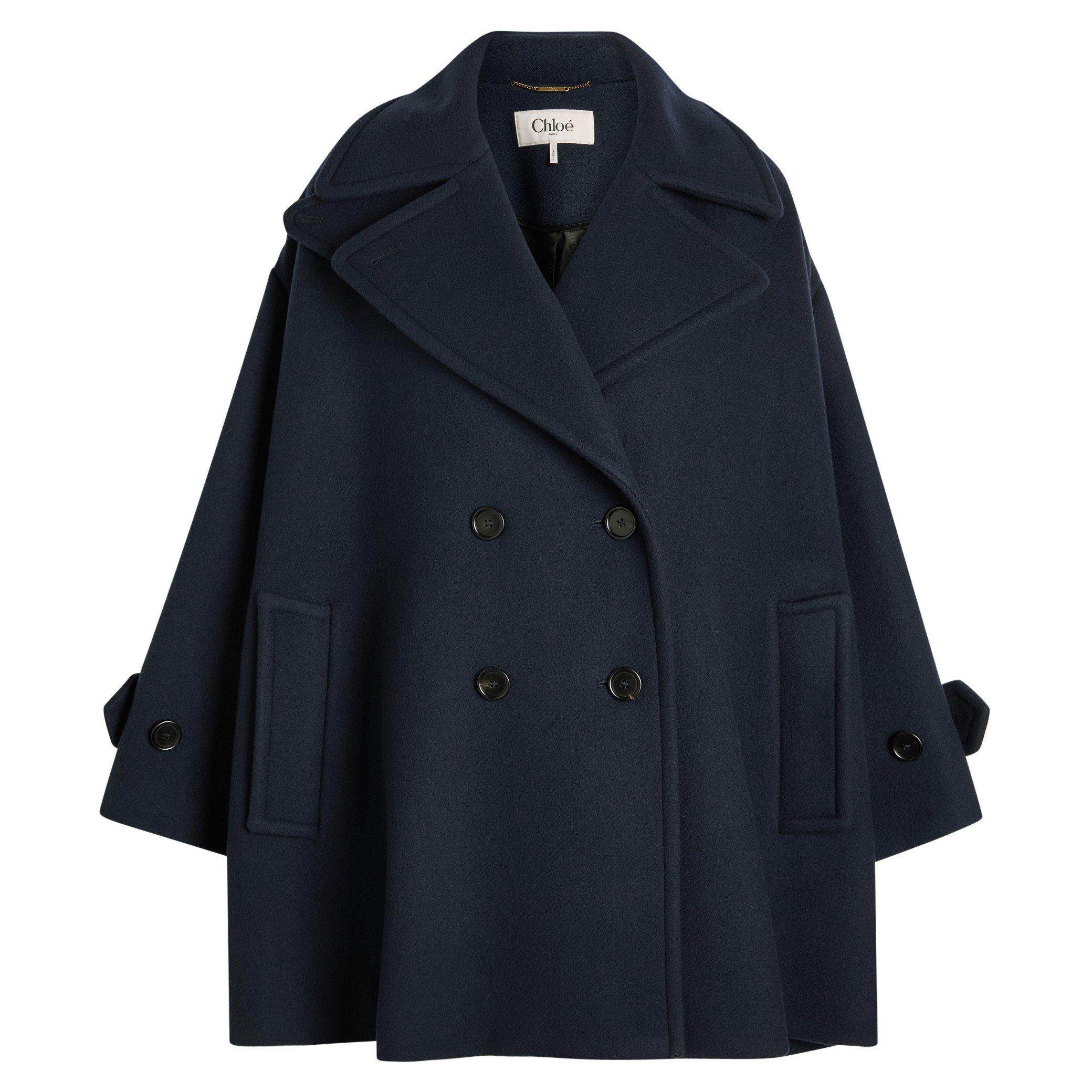 NAVY - Chloe - ICONIC SOFT WOOL JACKET