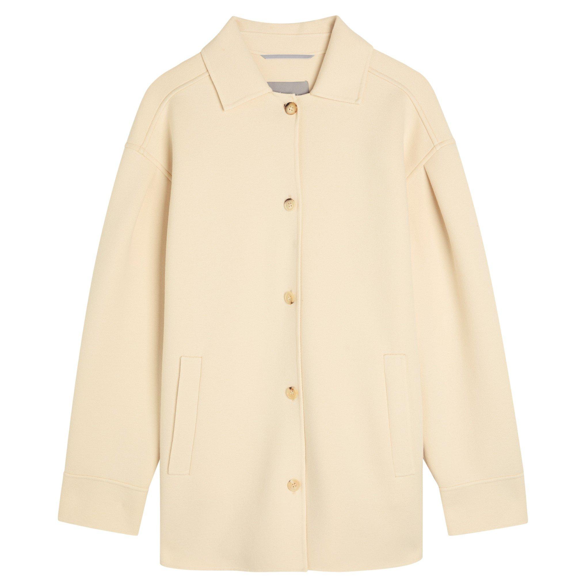IVORY - Max Mara - J EMBLEMA BUTTON UP JACKET