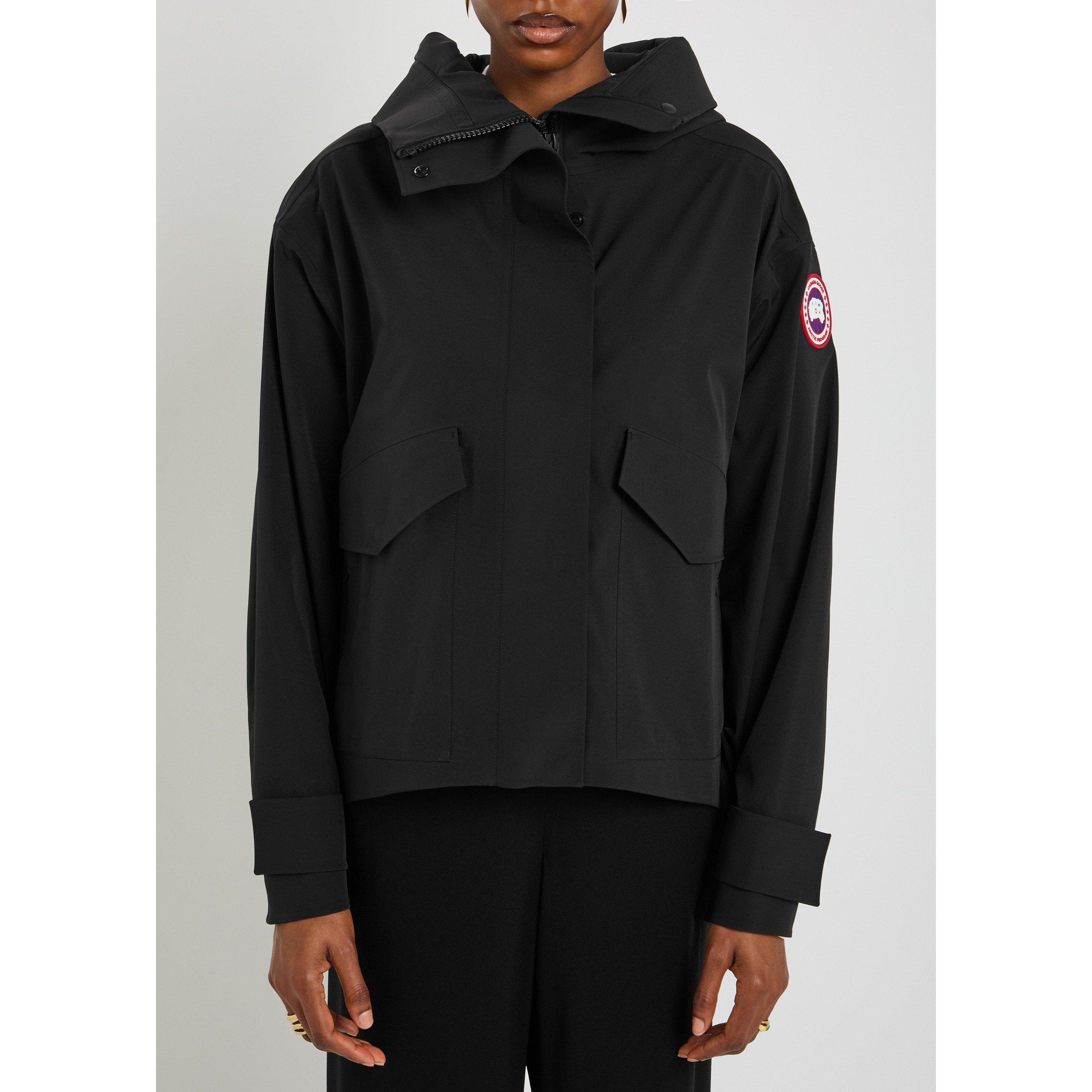 BLACK - Canada Goose - Women's Tofino Relaxed-Fit Rain Jacket - 2
