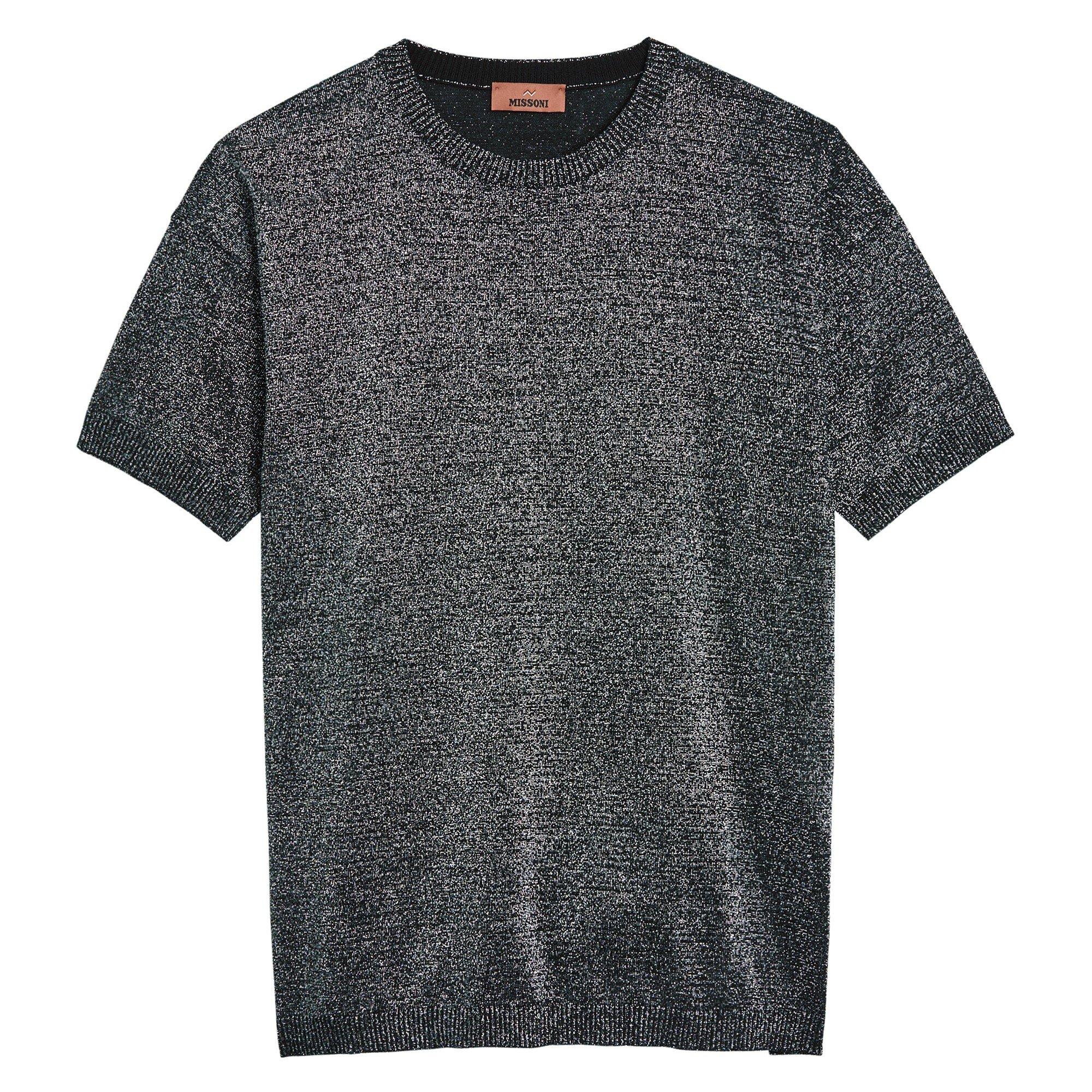 SILVER - Missoni - KW CREW NECK SWEATER