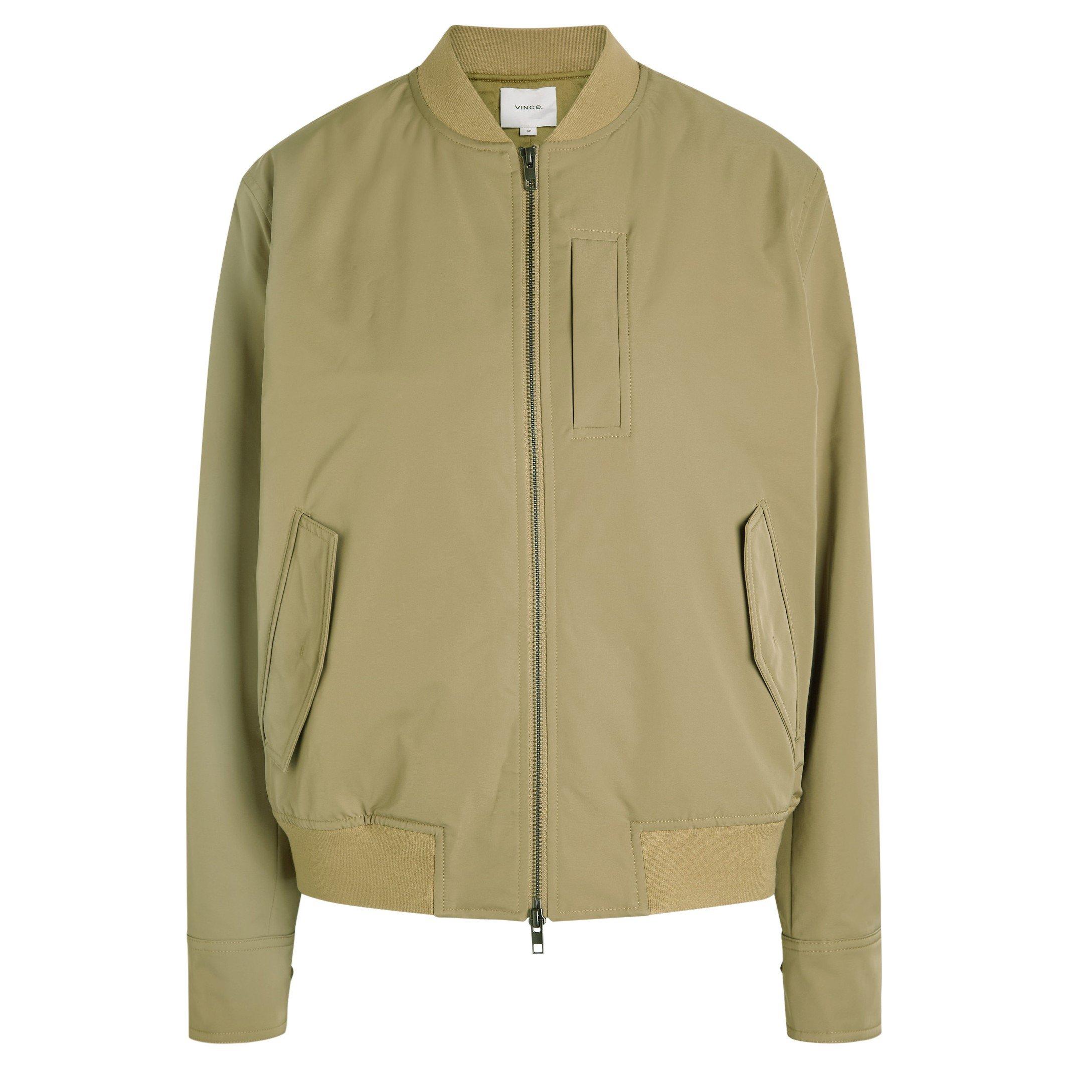 BEIGE - Vince - J RELAXED TECH BOMBER