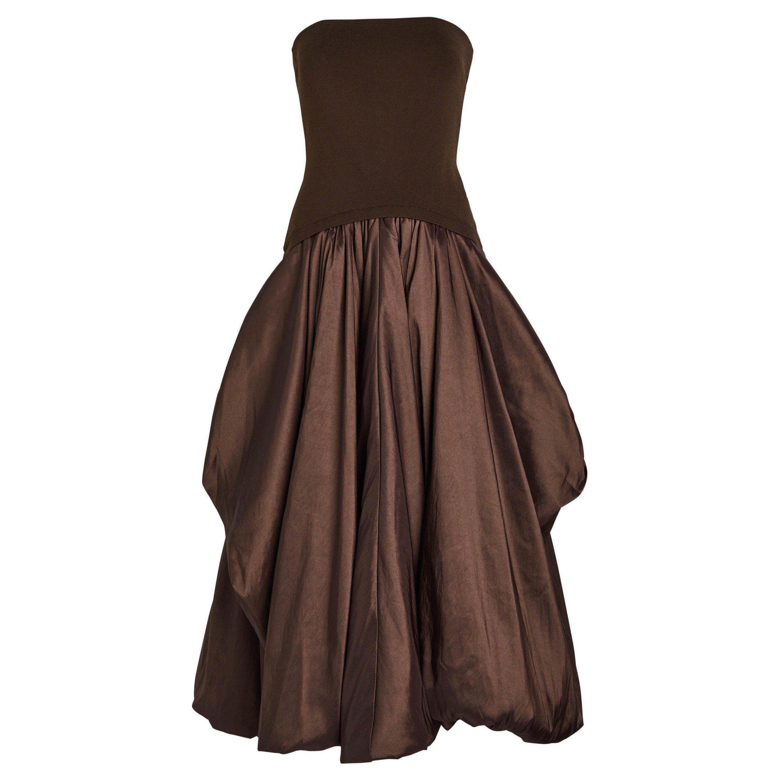 BROWN - Jonathan Simkhai - SD STPLS IZZY MIDI DRESS