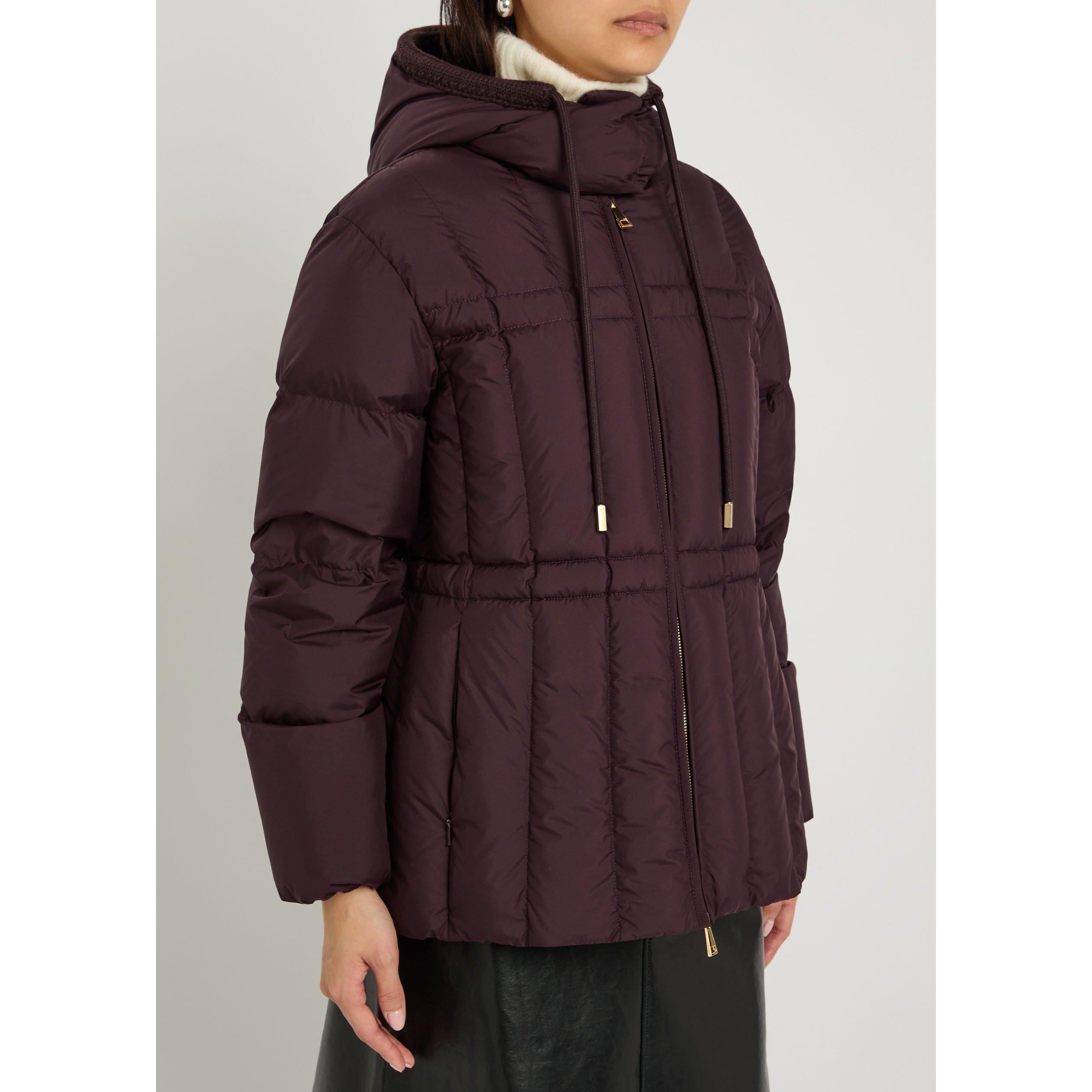 BURGUNDY - Moncler - Women's Estom Short Puffer Jacket - 2