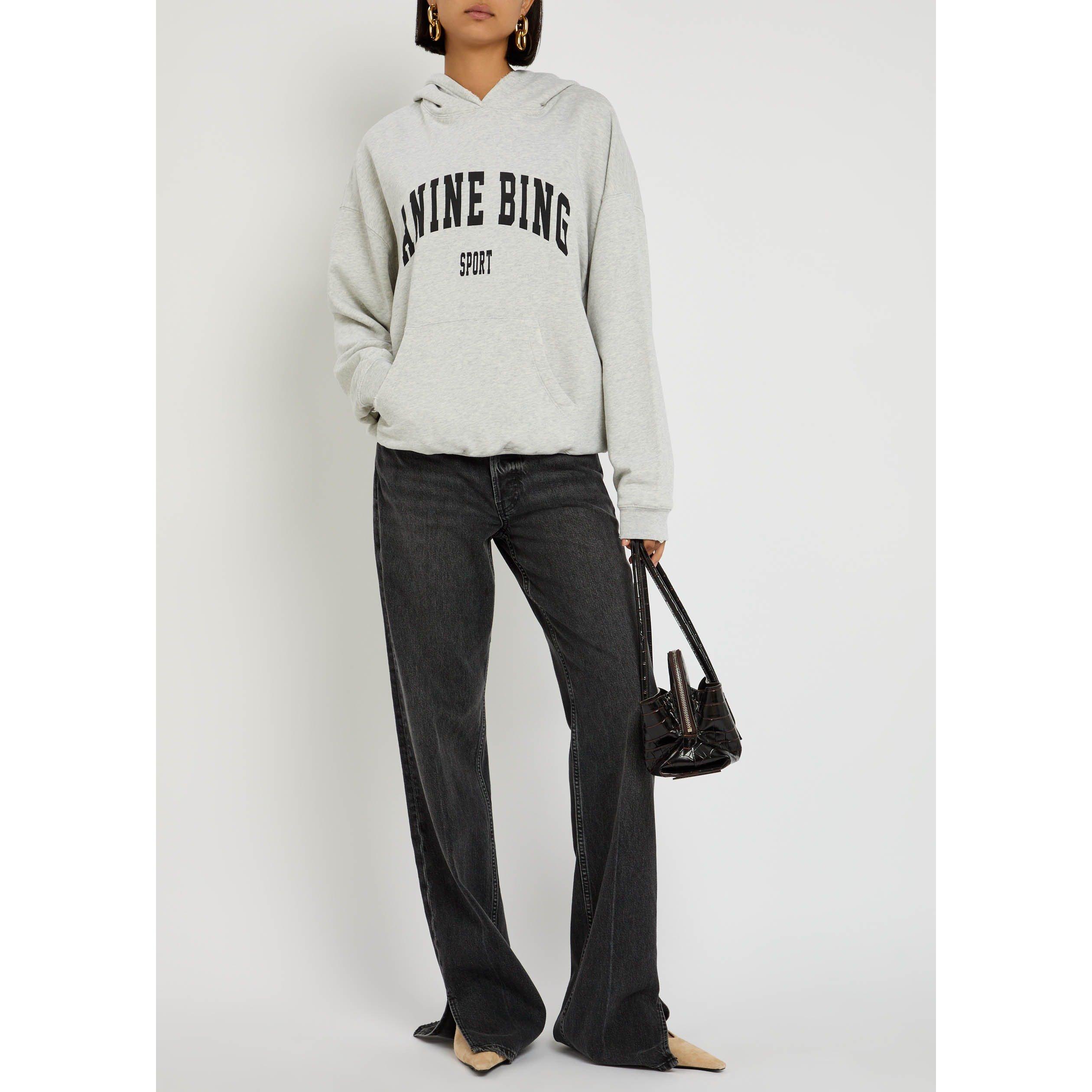 GREY - Anine Bing - SW HARVEY SWEATSHIRT09 - 5